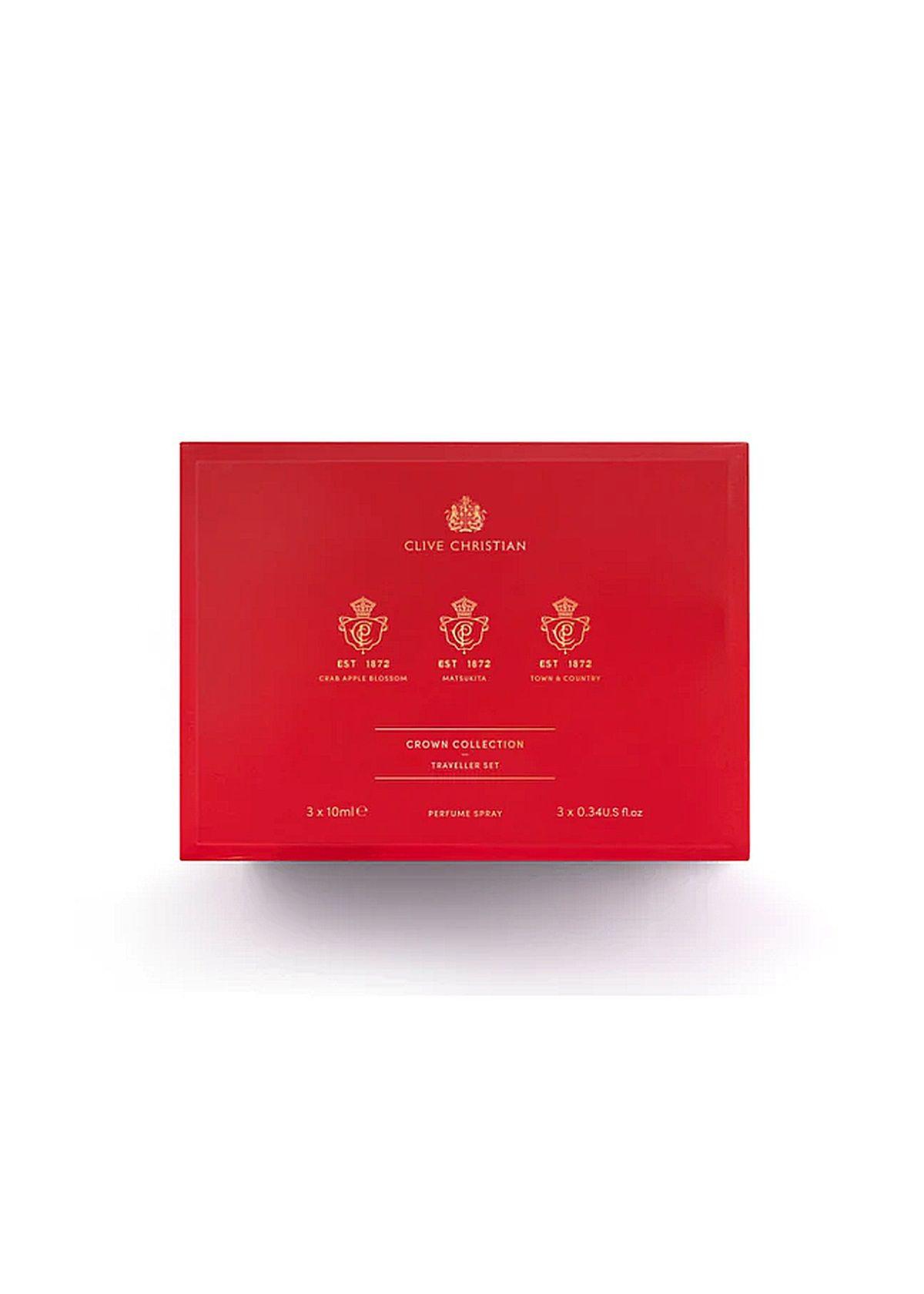 CLIVE CHRISTIAN CROWN COLLECTION TRAVELER SET PERFUME 3X10ML-1