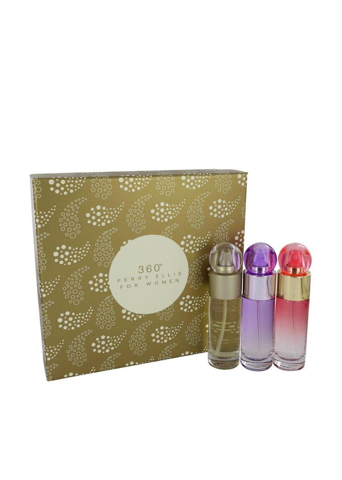 PERRY ELLIS 360 WOMEN EDT 30 ml+CORAL EDP 30 ml+PURPLE EDP 30 ml-0