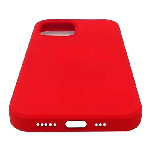 Carcasa Silicona iPhone 14 Pro Max Rojo-1