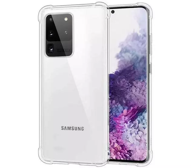 Carcasa transparente para Samsung galaxy S20 Ultra-0