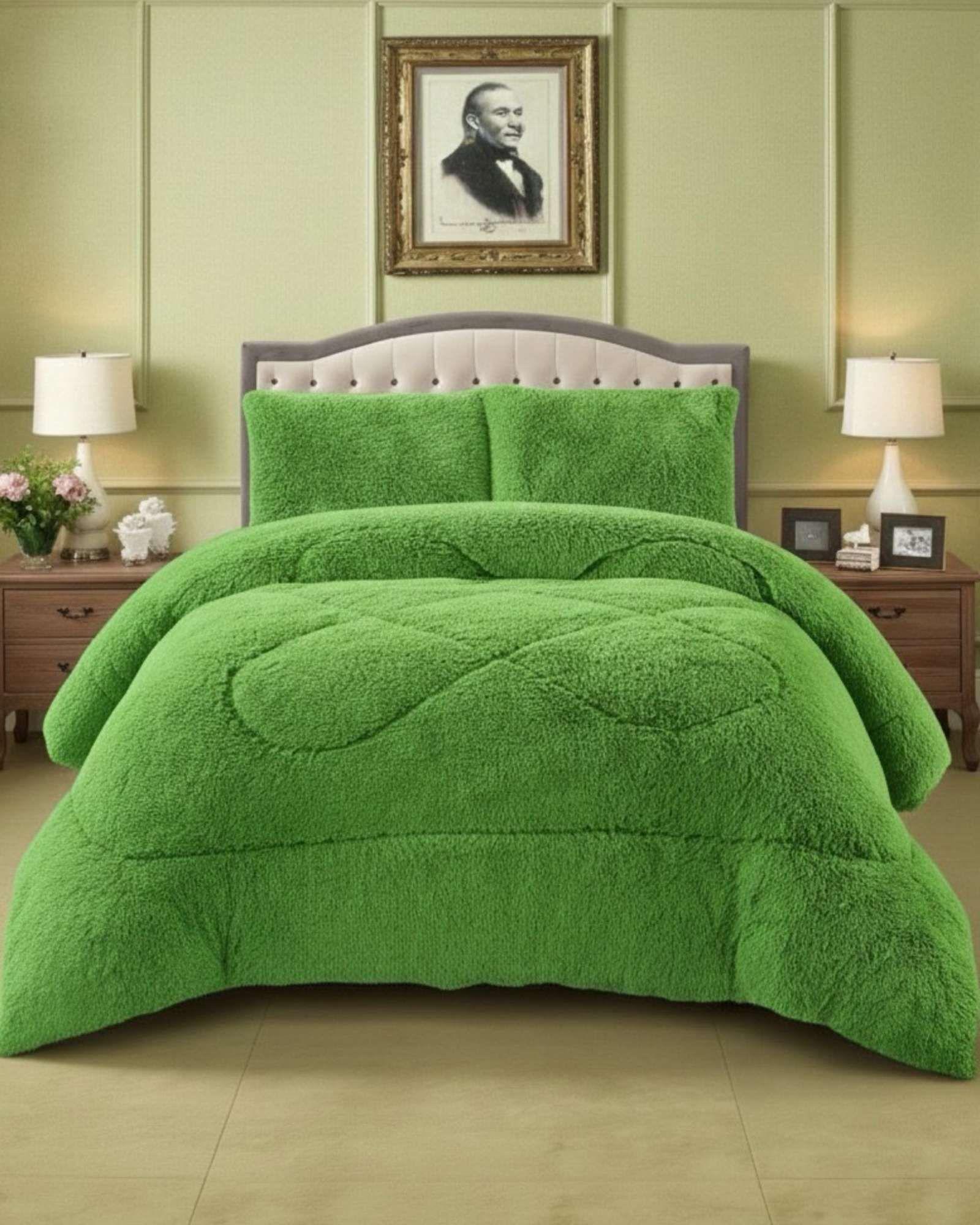 Cubrecama  Chiporro Peludo Premium King 250 cm x 270 cm -2