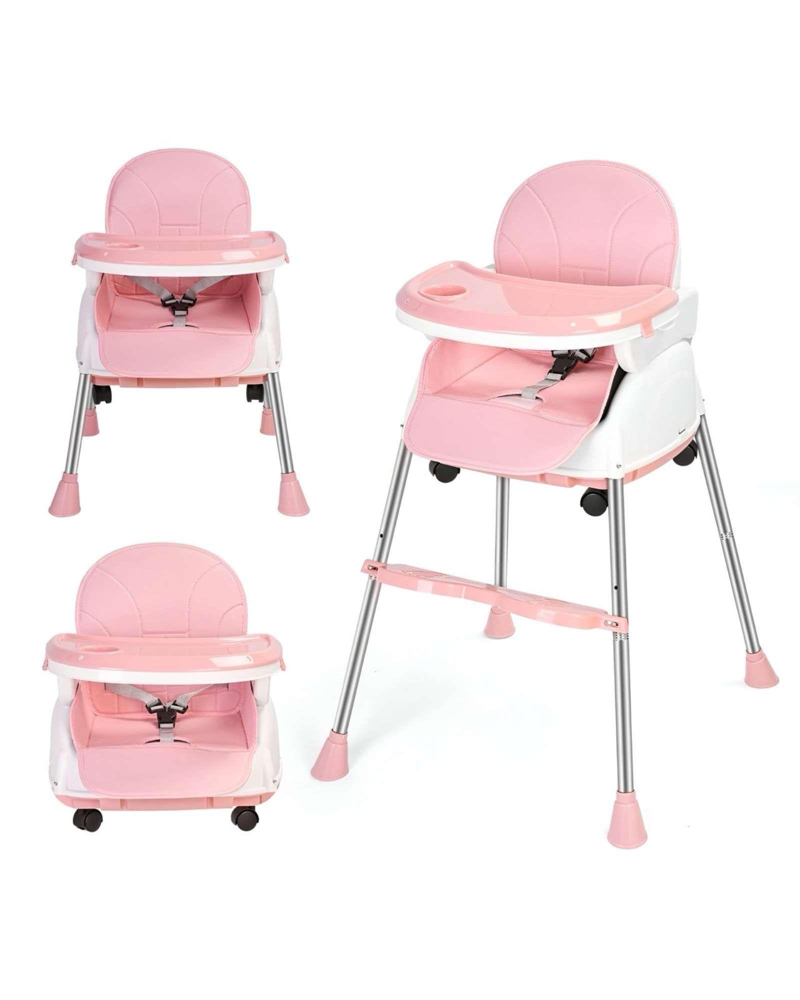 Silla asiento de comer plegable multifuncional 3 en 1 ROSA-4
