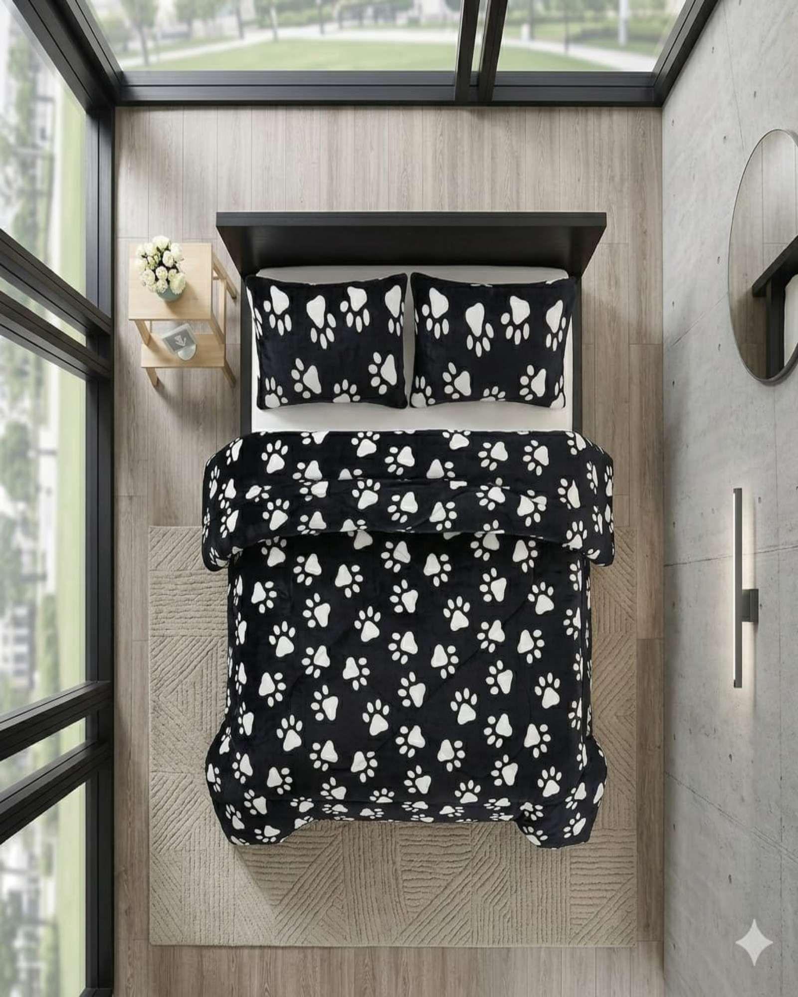 Cubrecama Plush con Chiporro Extra Suave y Térmico Invierno 2plZ03-2