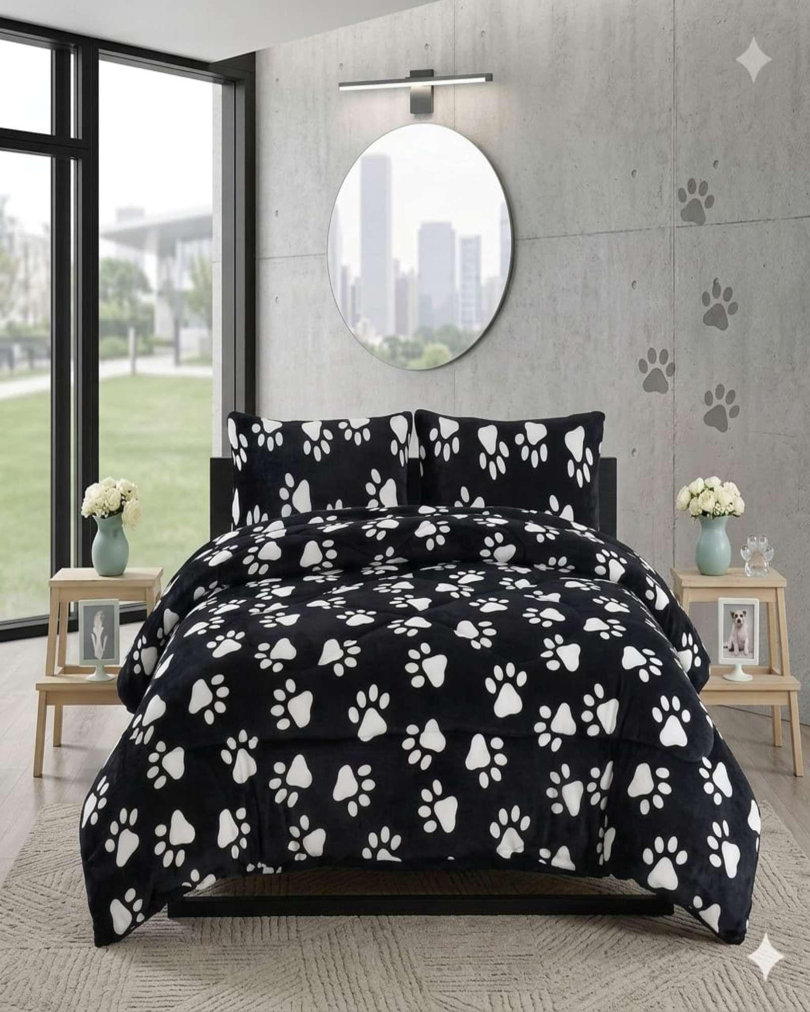 Cubrecama Plush con Chiporro Extra Suave y Térmico Invierno 2plZ03-3