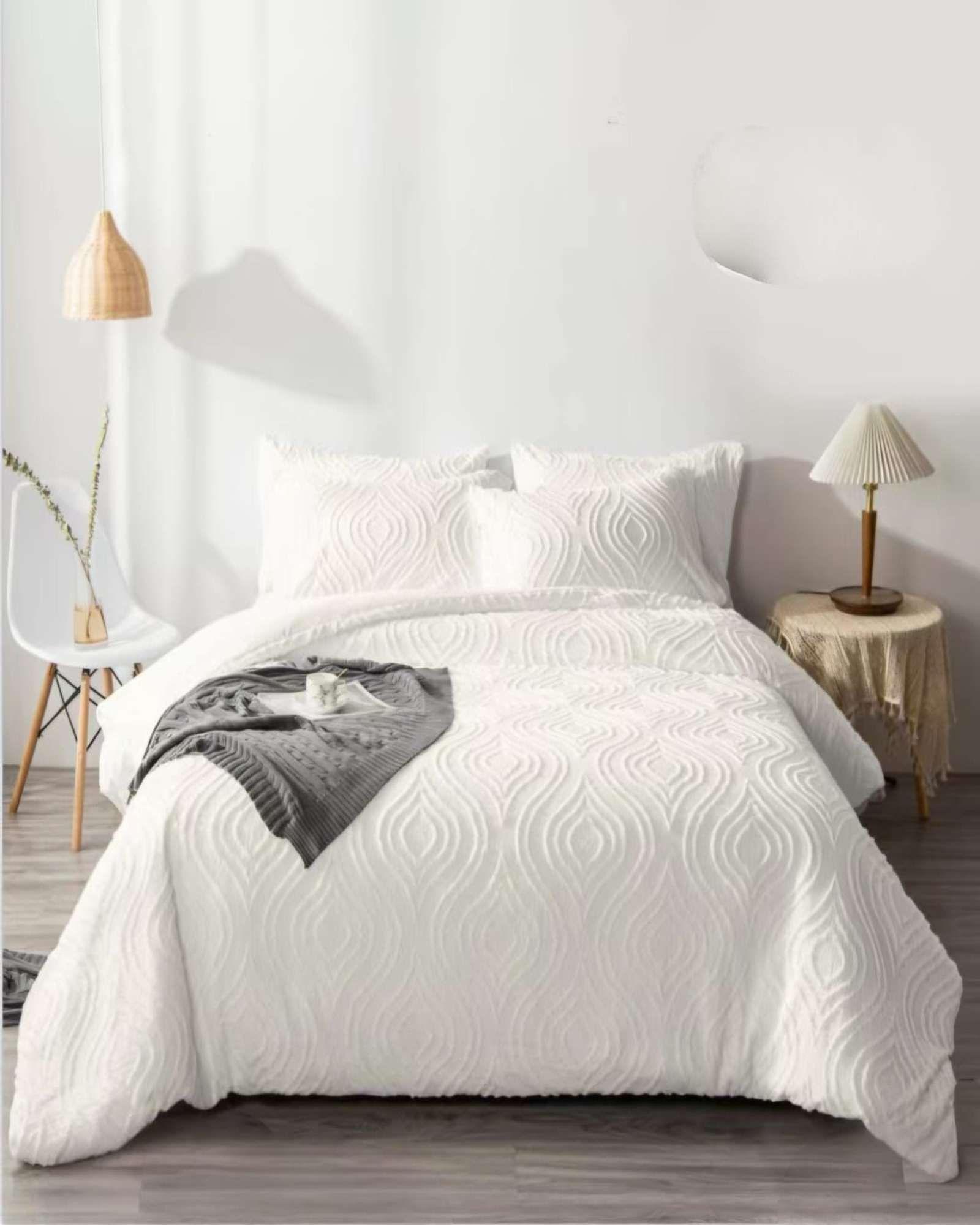 CUBRECAMA QUILT NORDICO DE VERANO DELGADO 2 PLAZAS E9-3