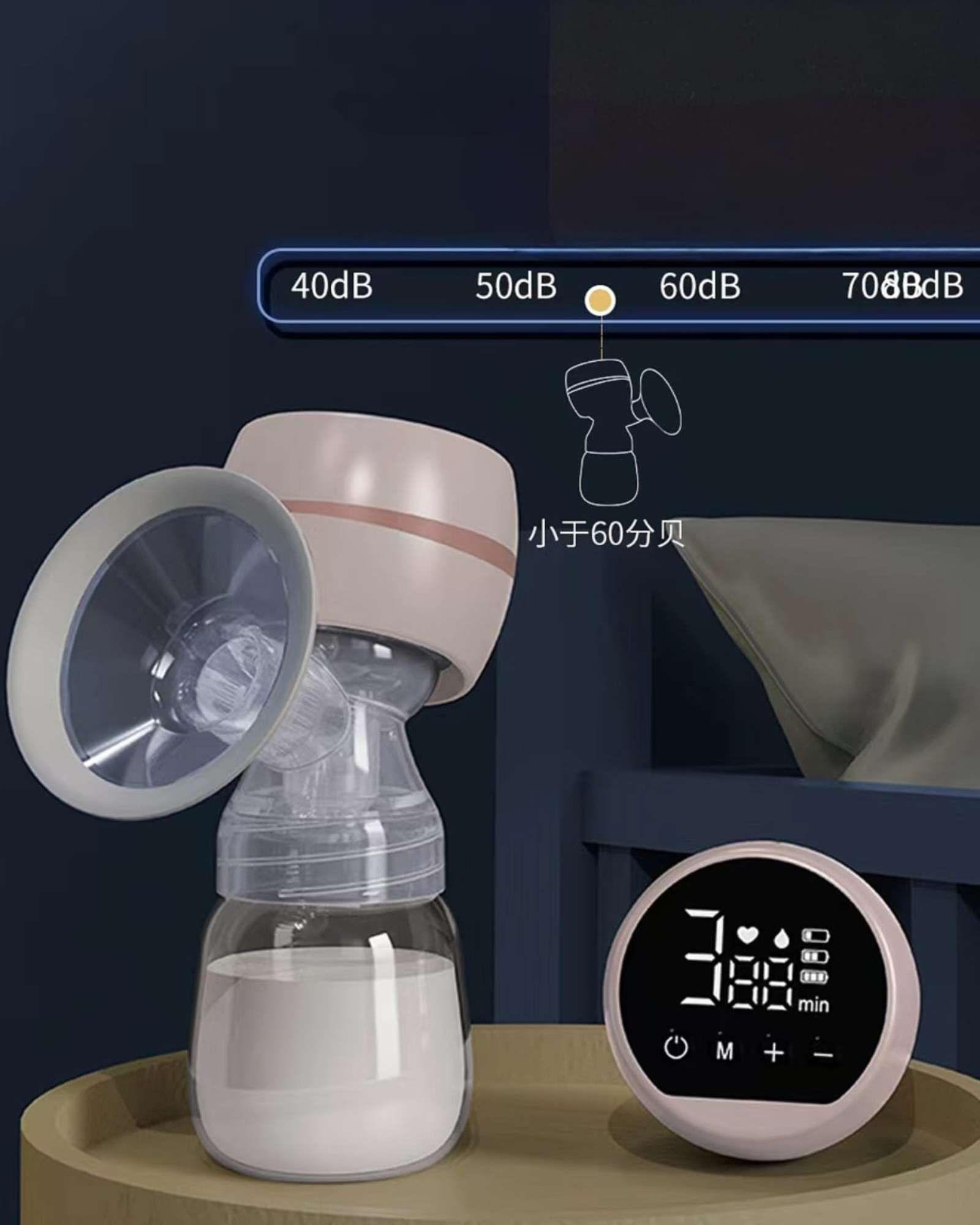 Extractor leche elétrica inalámbrico rosa-4