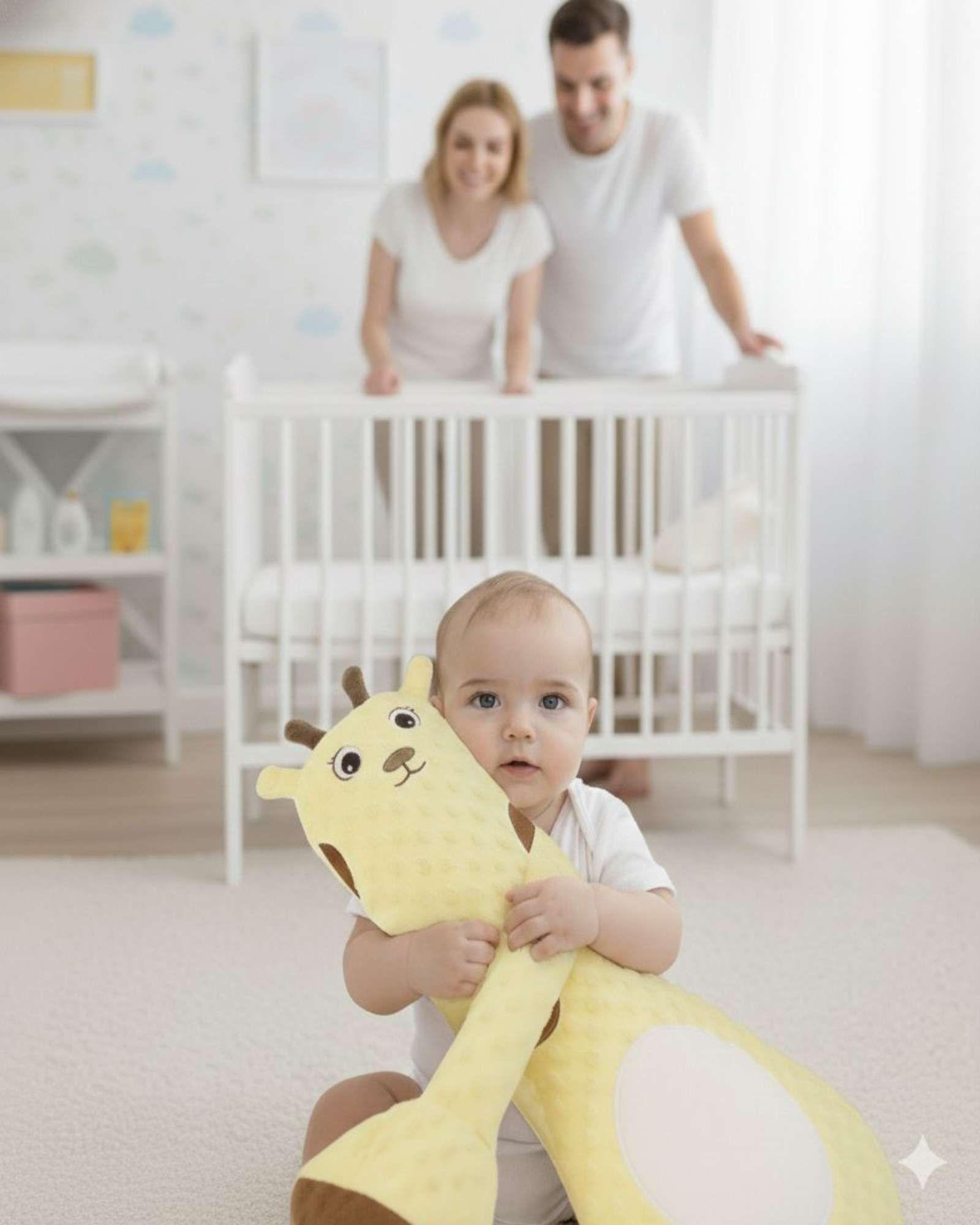 Peluche de Apego para bebés  Abrazo Mágico Control AMARILLO-3