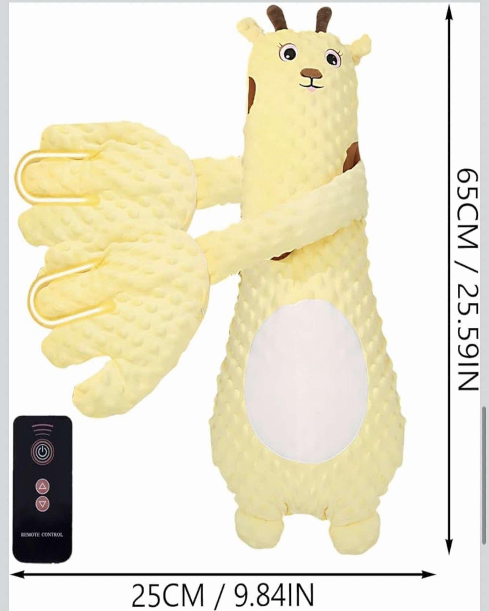 Peluche de Apego para bebés  Abrazo Mágico Control AMARILLO-4