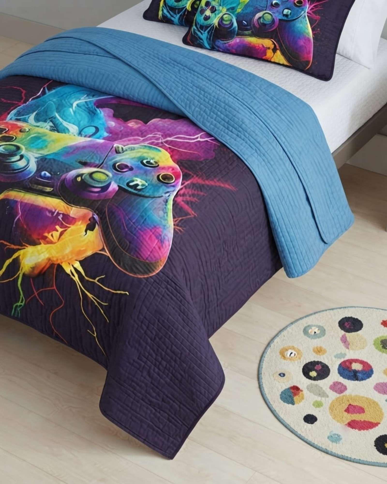 Cubrecama Quilt Infantil de Verano Plaza y Media TF 04-2