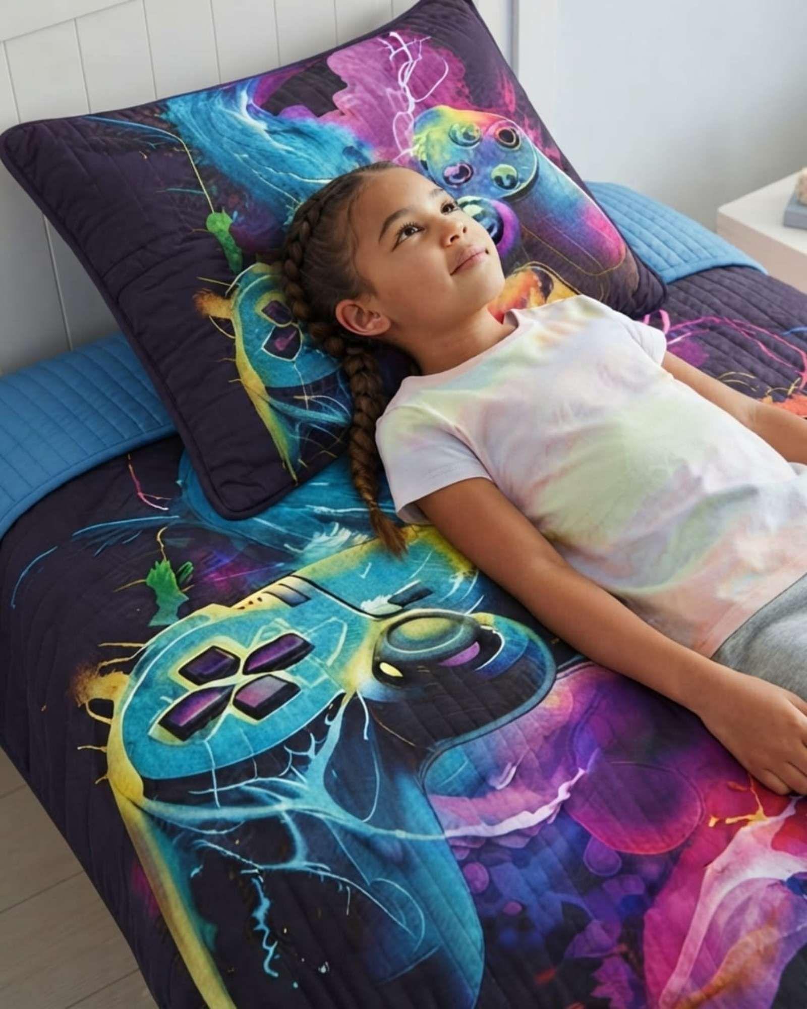 Cubrecama Quilt Infantil de Verano Plaza y Media TF 04-3
