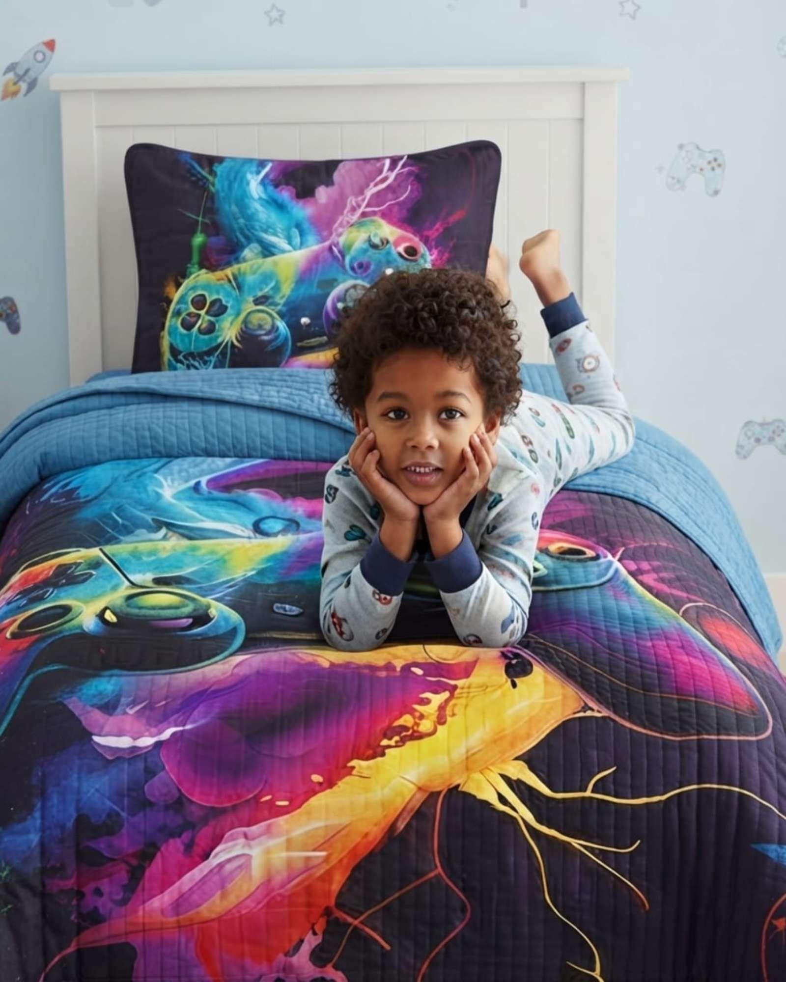 Cubrecama Quilt Infantil de Verano Plaza y Media TF 04-4