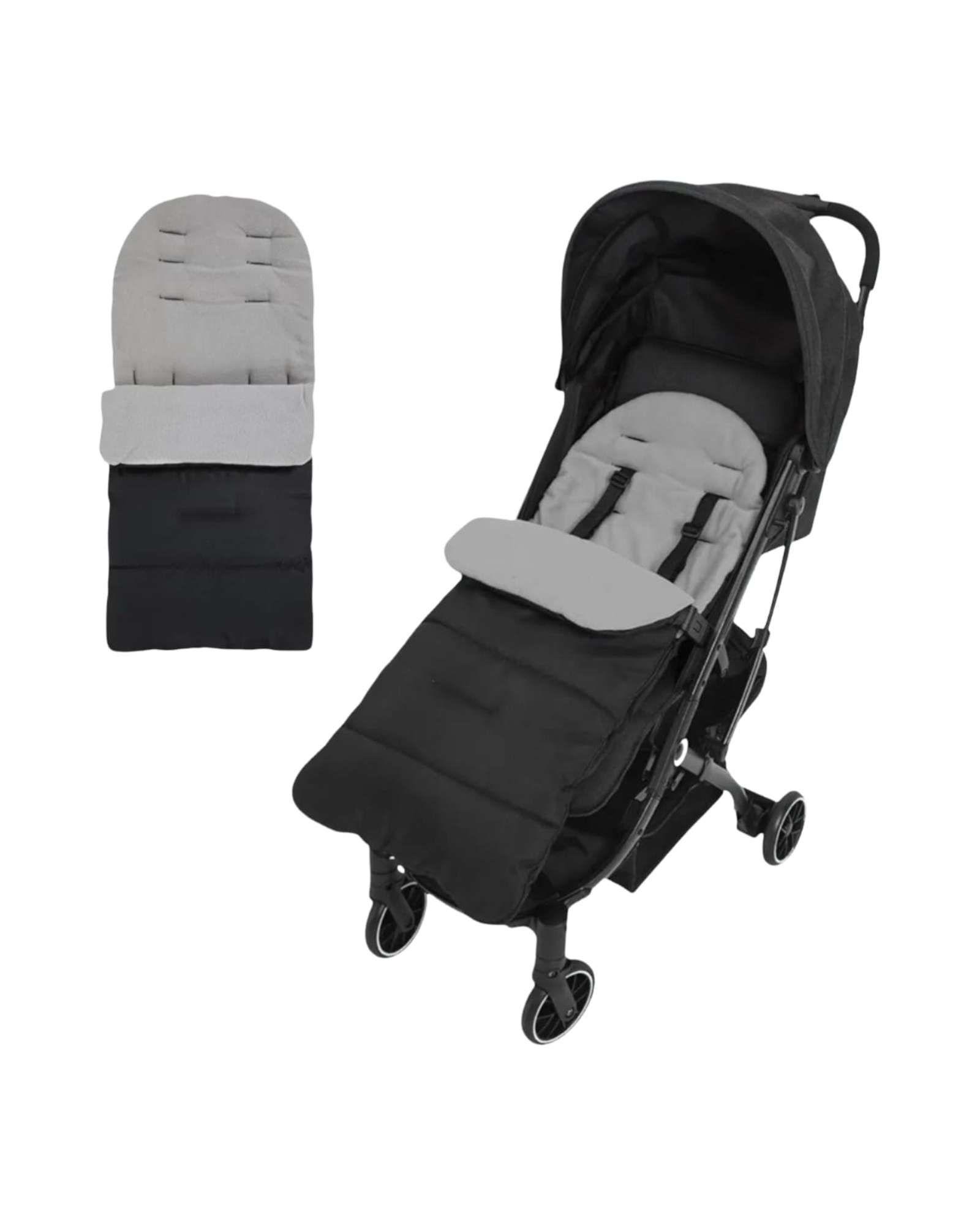 SACO DE DORMIR PARA BEBÉ GRIS-2