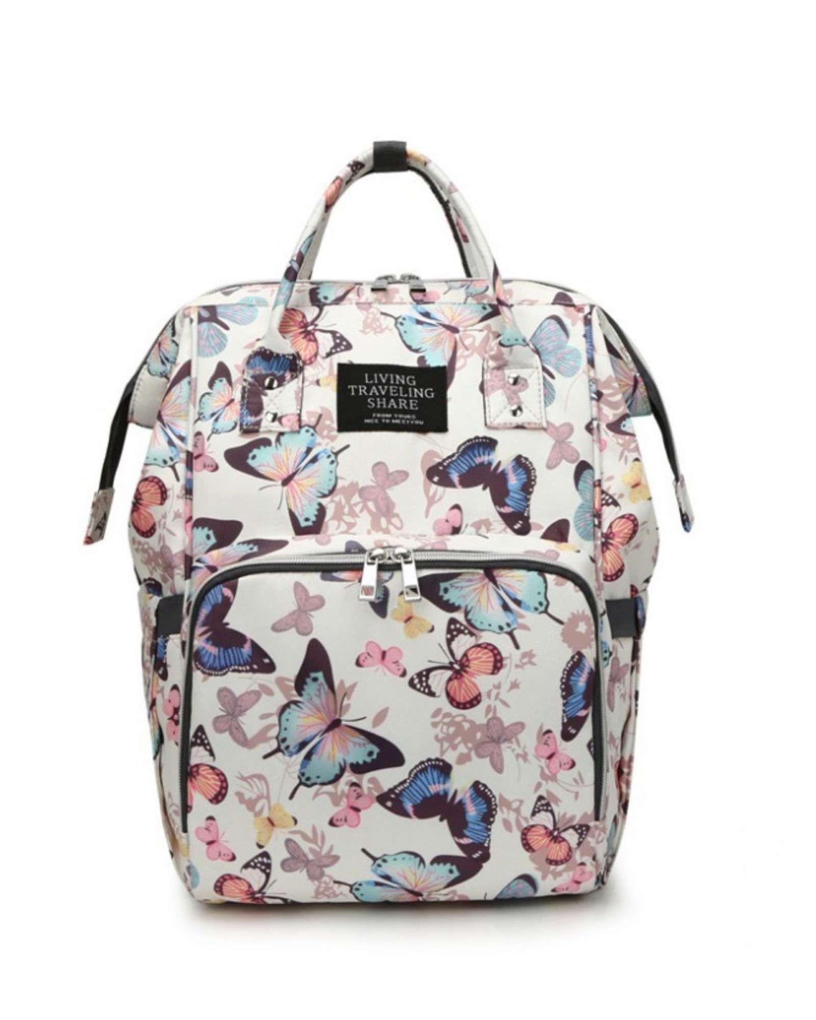 Mochila Maternal Bolso Pañalera Térmica Impermeable Premium 05-4
