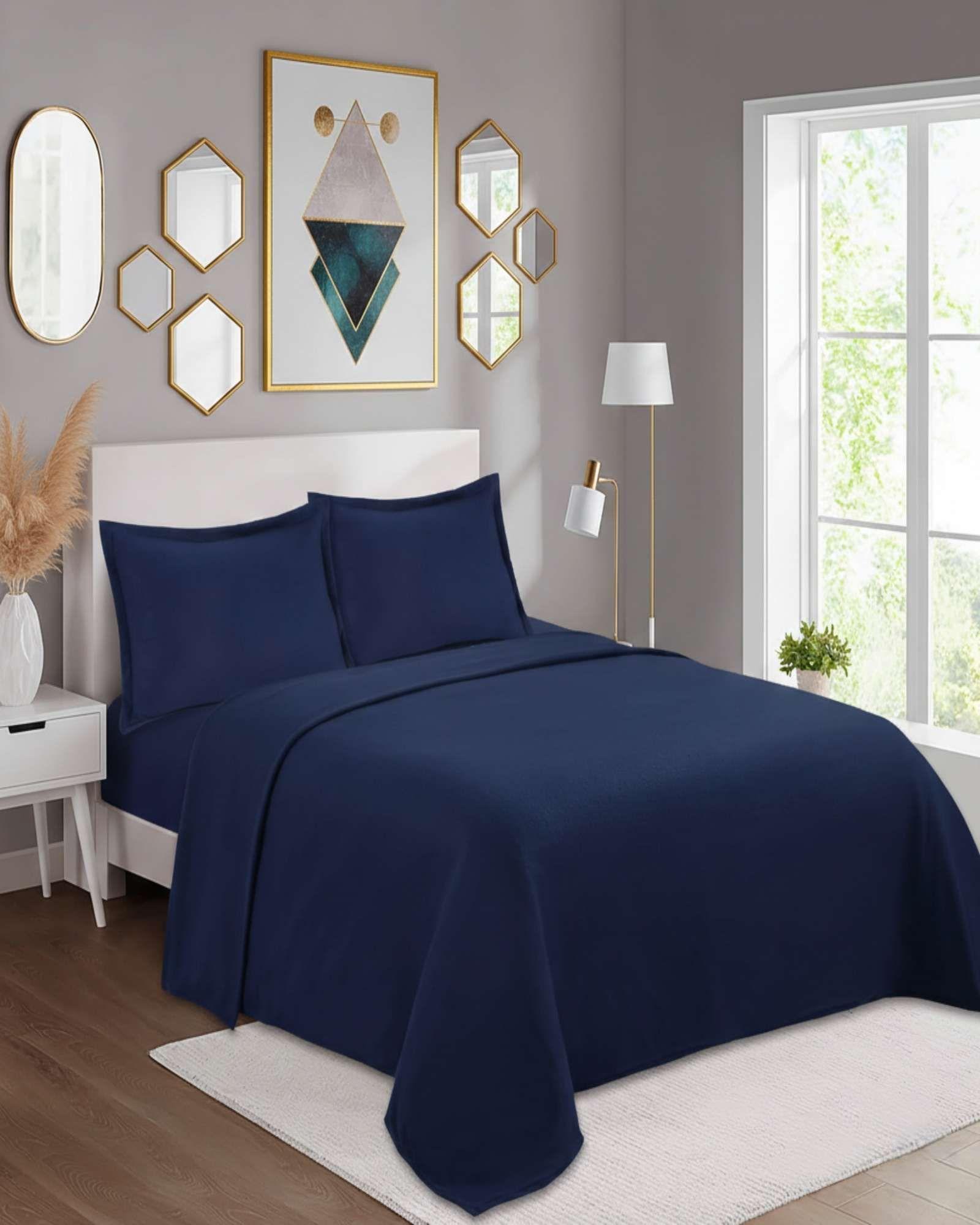 Juego de Sábanas Polar Premium King Térmicas Extra Suaves 04-3