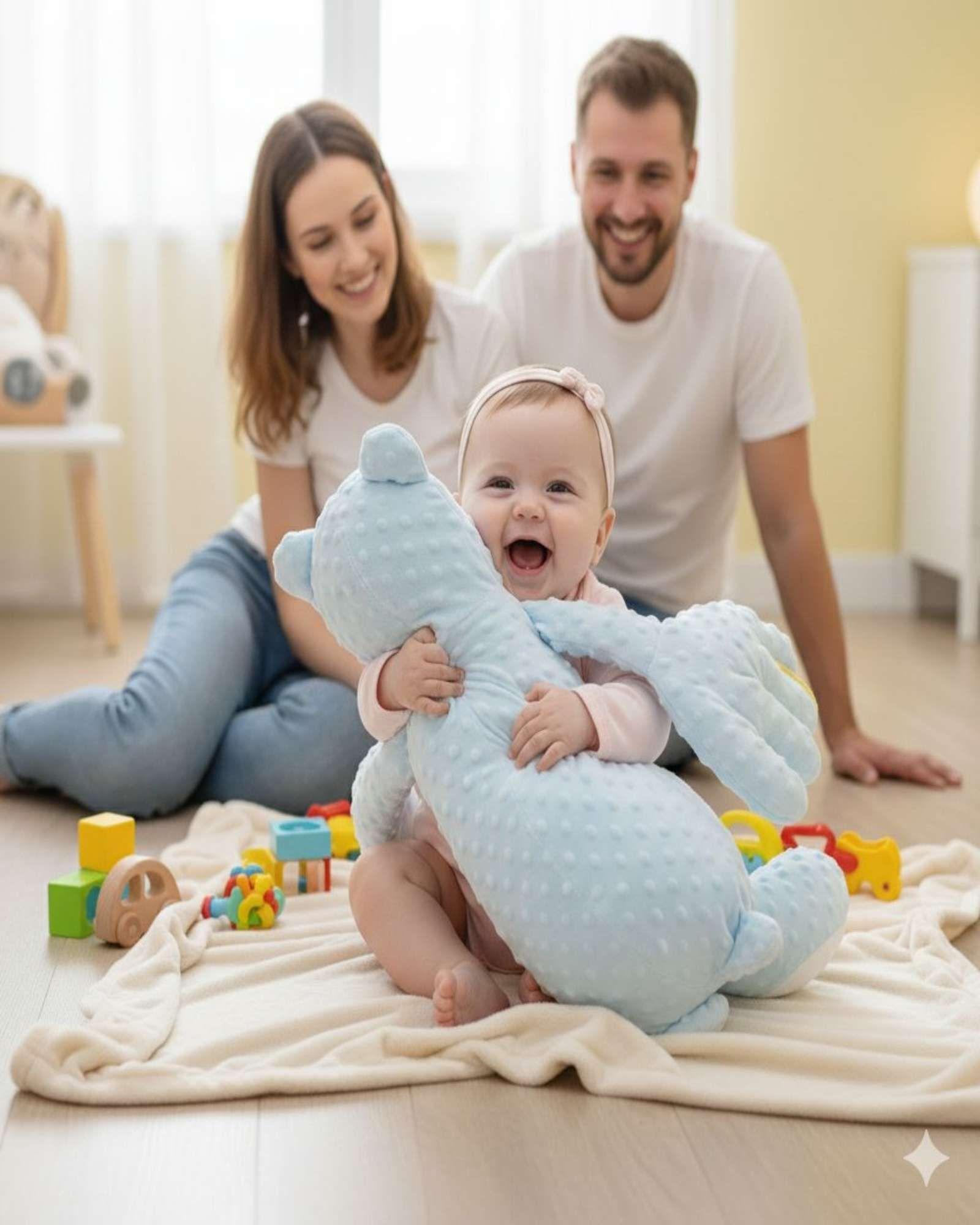 Peluche de Apego para bebés  Abrazo Mágico Control CELESTE-3