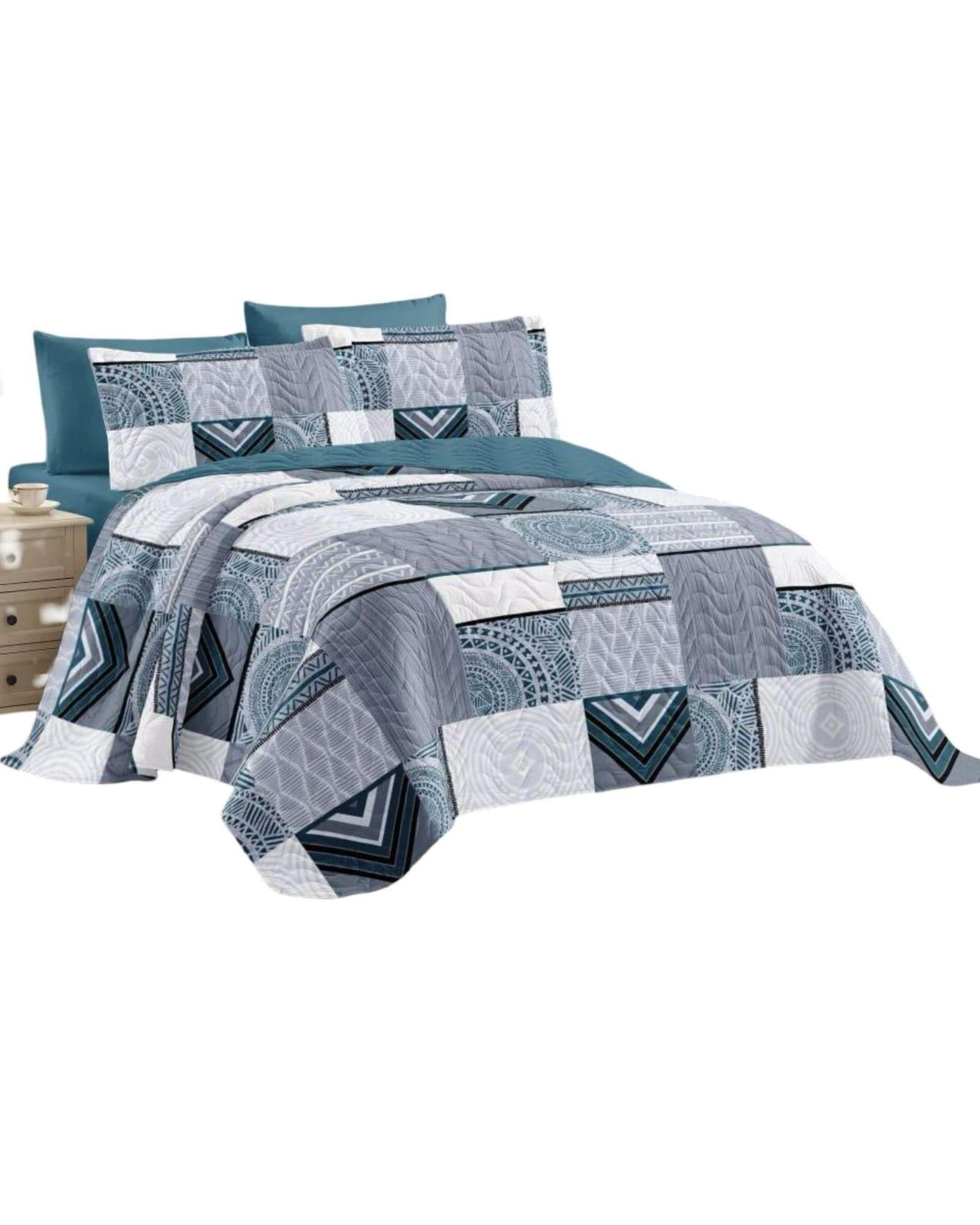 CUBRECAMA COLCHA QUILT VERANO 2 PLAZA B7-0