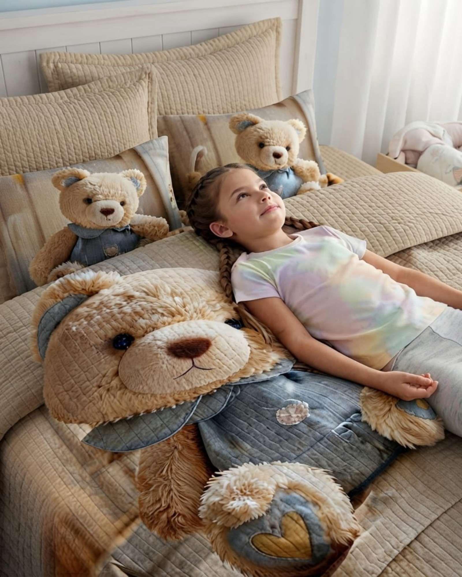 Cubrecama Quilt Infantil de Verano Plaza y Media TF 03-3