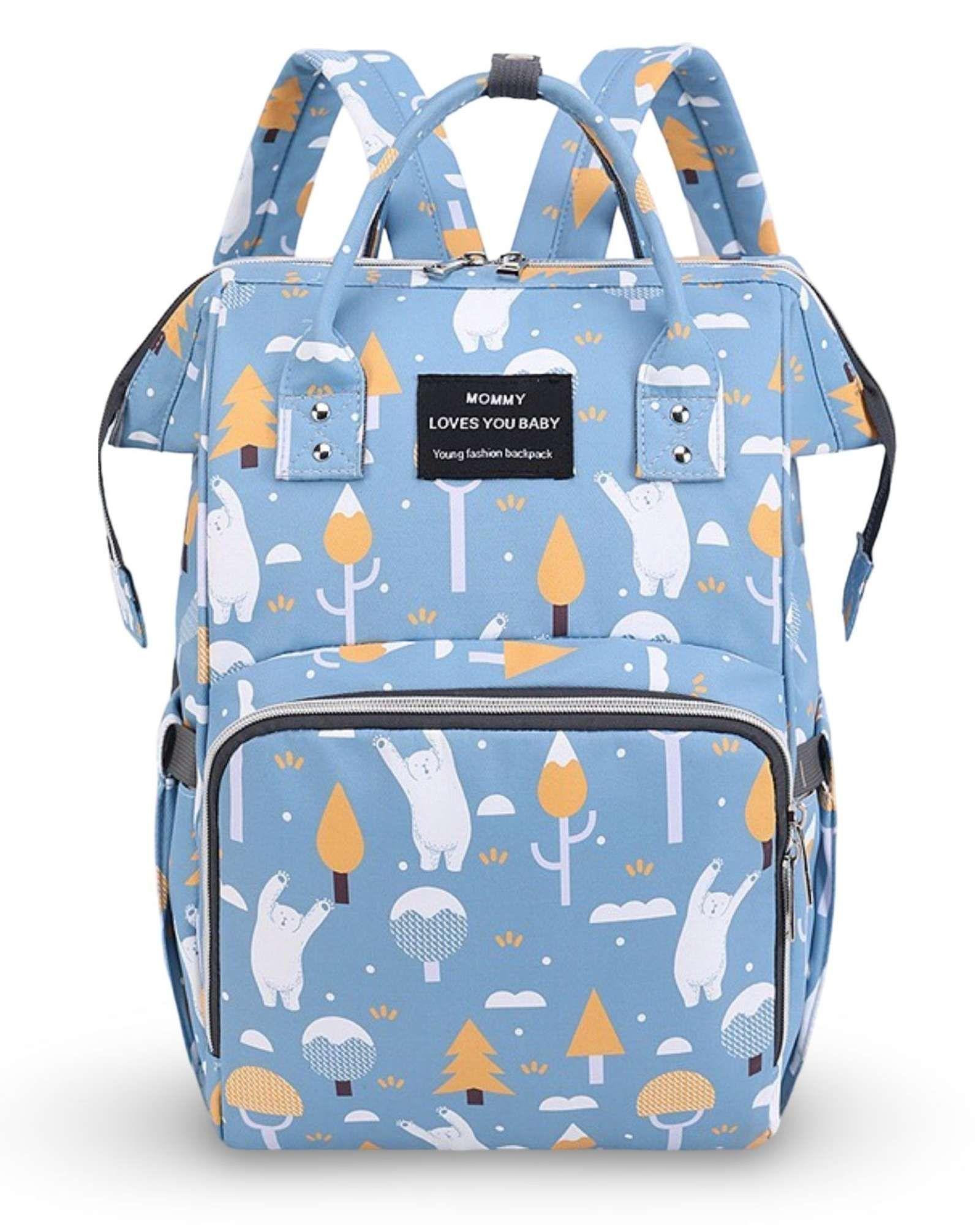 Mochila Maternal Bolso Pañalera Térmica Impermeable Premium 03-4