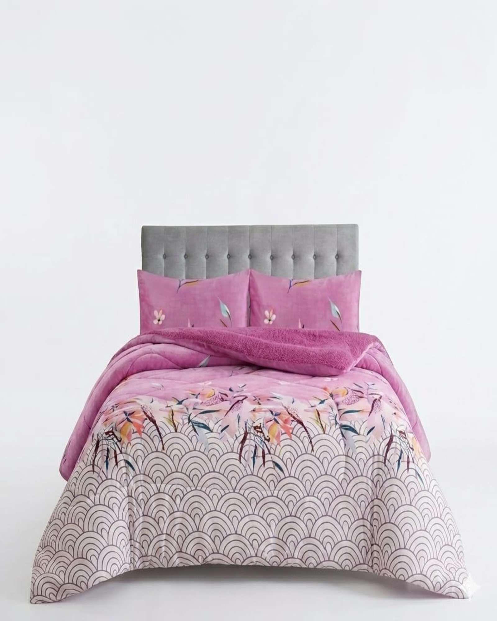 Cubrecama Plush con Chiporro Extra Suave y Térmico Invierno 2plZ11-4