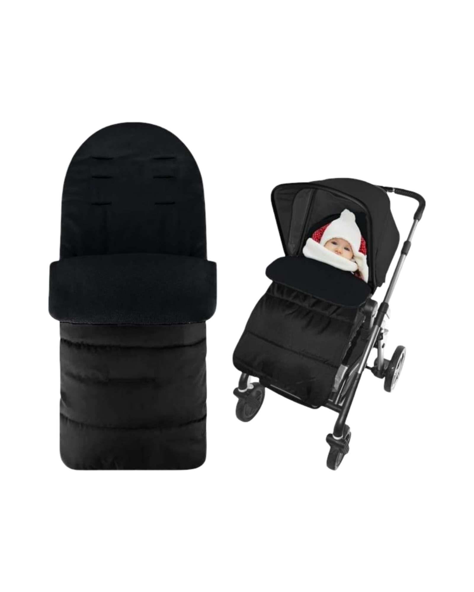 SACO DE DORMIR PARA BEBÉ NEGRO -3