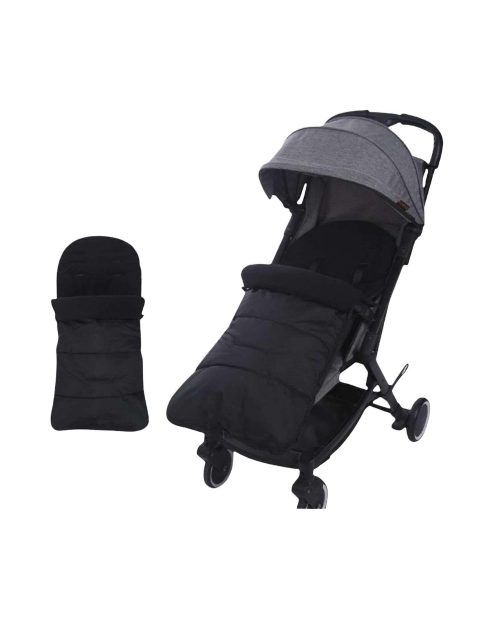 SACO DE DORMIR PARA BEBÉ NEGRO -2