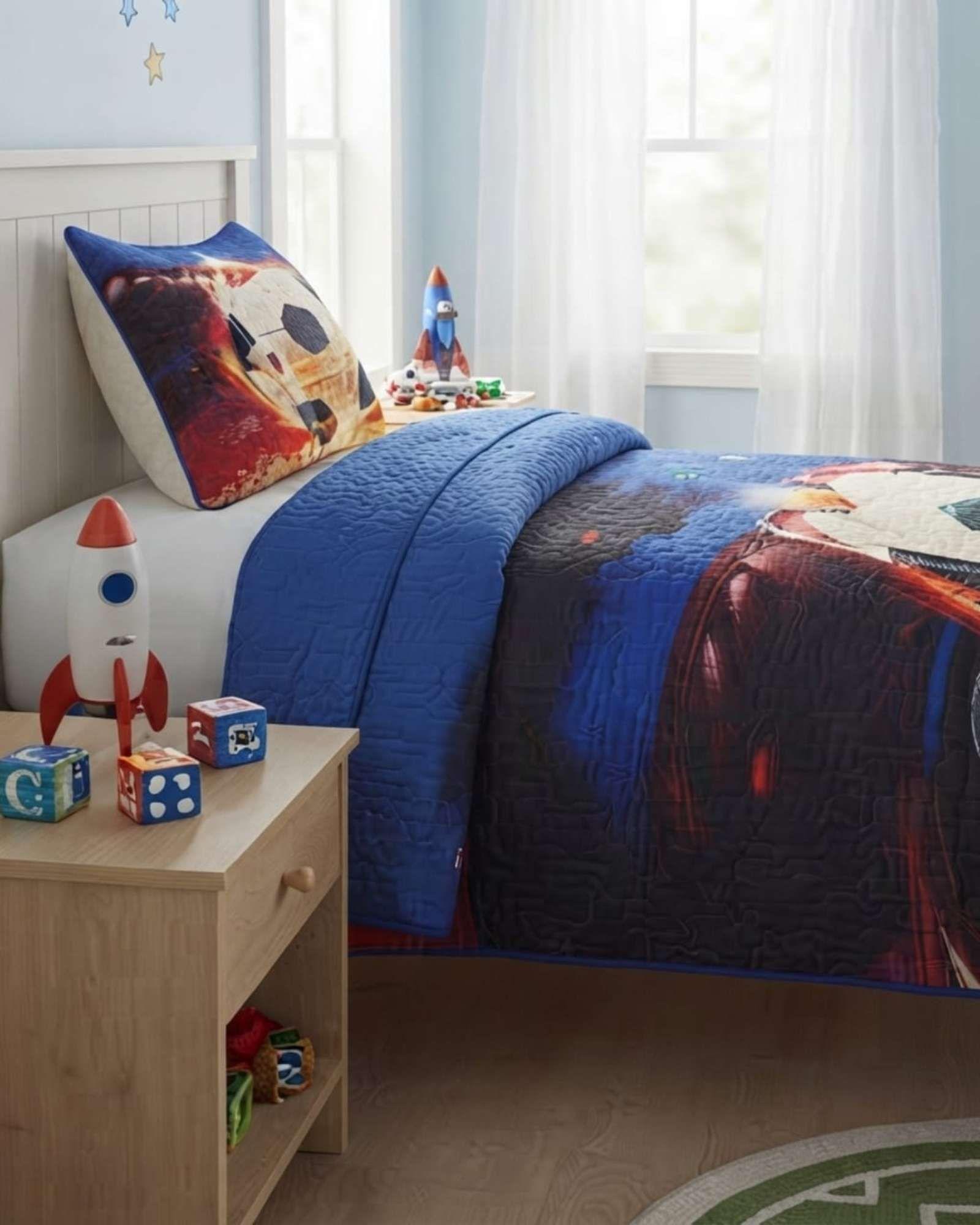 Cubrecama Quilt Infantil de Verano Plaza y Media TF 05-2