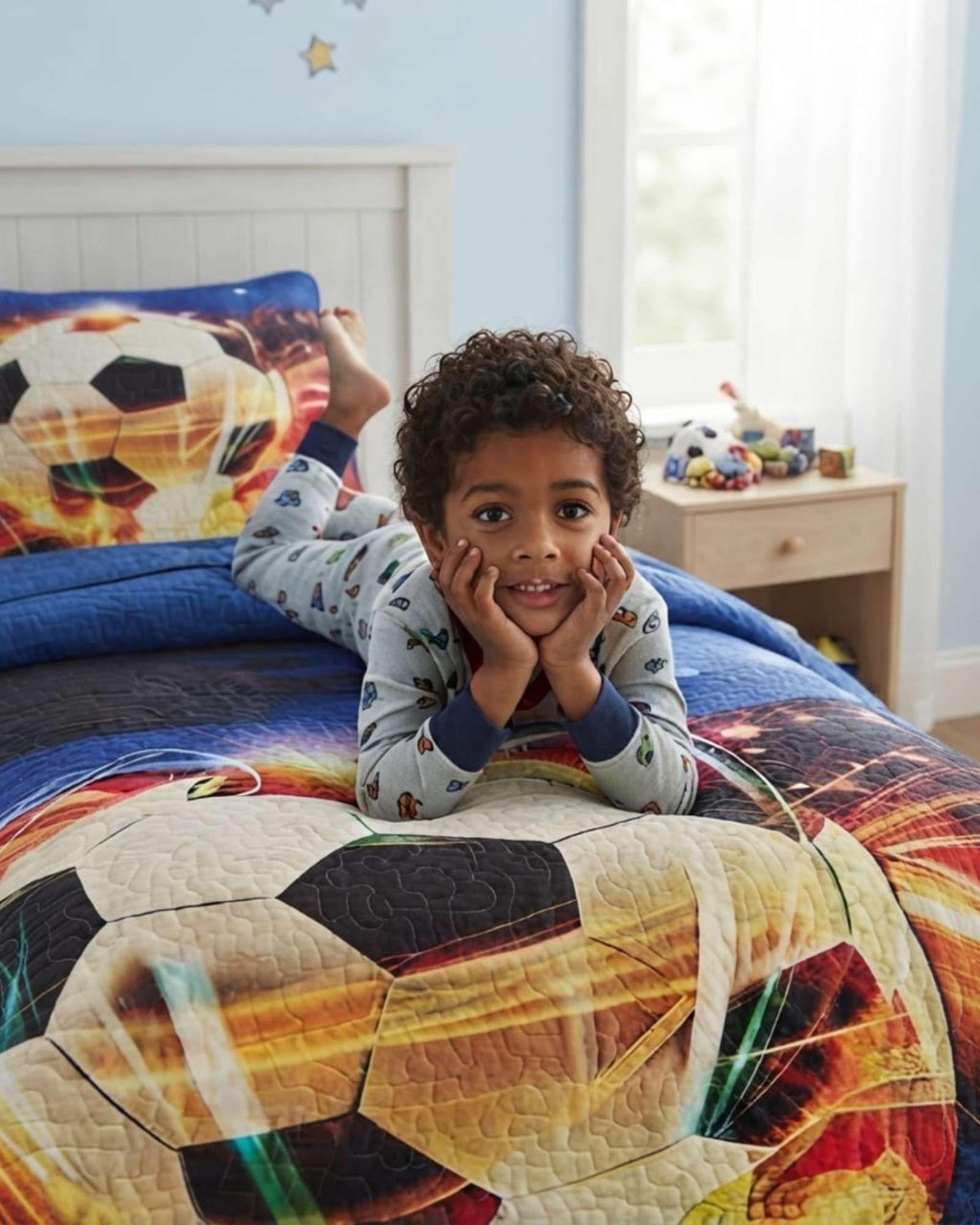 Cubrecama Quilt Infantil de Verano Plaza y Media TF 05-4
