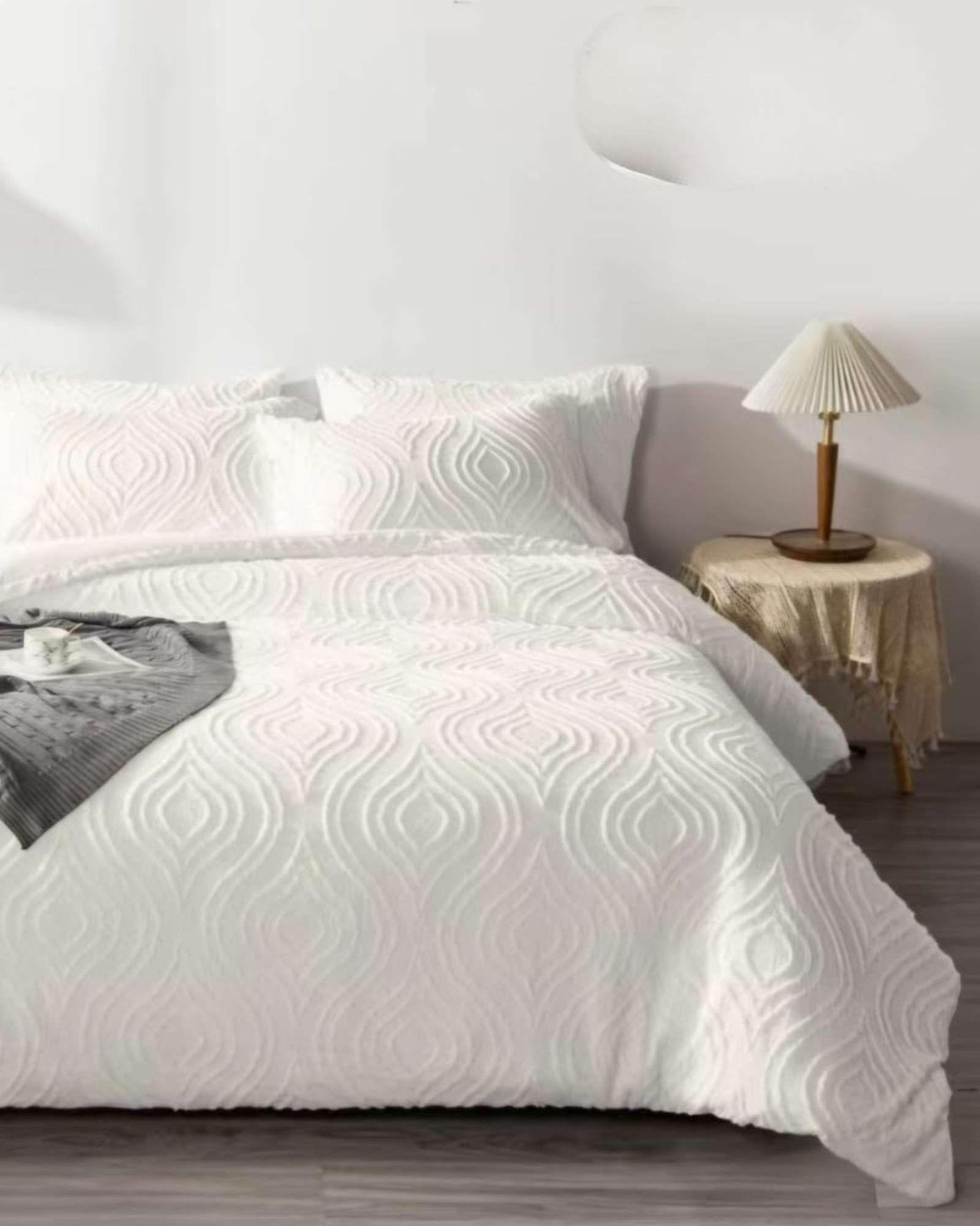 CUBRECAMA QUILT NORDICO DE VERANO DELGADO KING F9-2