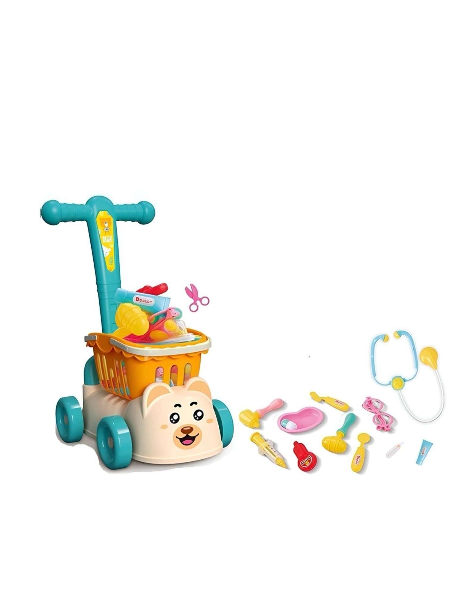 CARRO ANDADOR CORREPASILLO DE DOCTOR BEAR CART 39X12CM-0