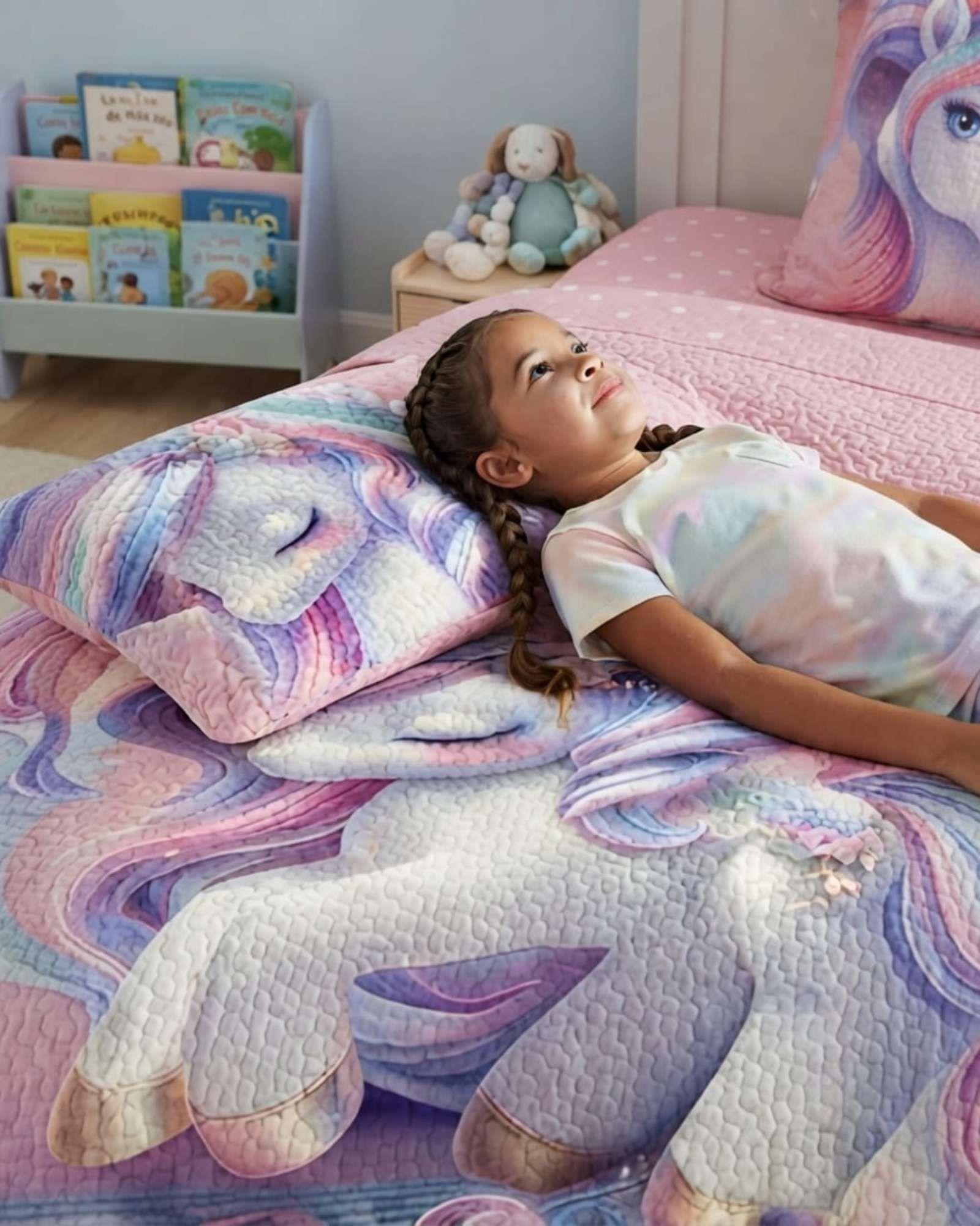 Cubrecama Quilt Infantil de Verano Plaza y Media TF 11-3