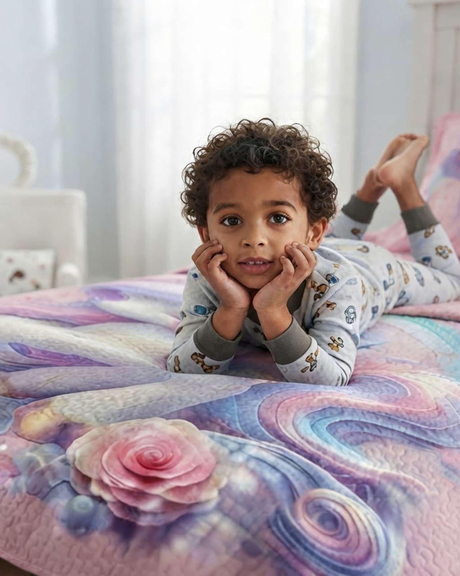 Cubrecama Quilt Infantil de Verano Plaza y Media TF 11-4