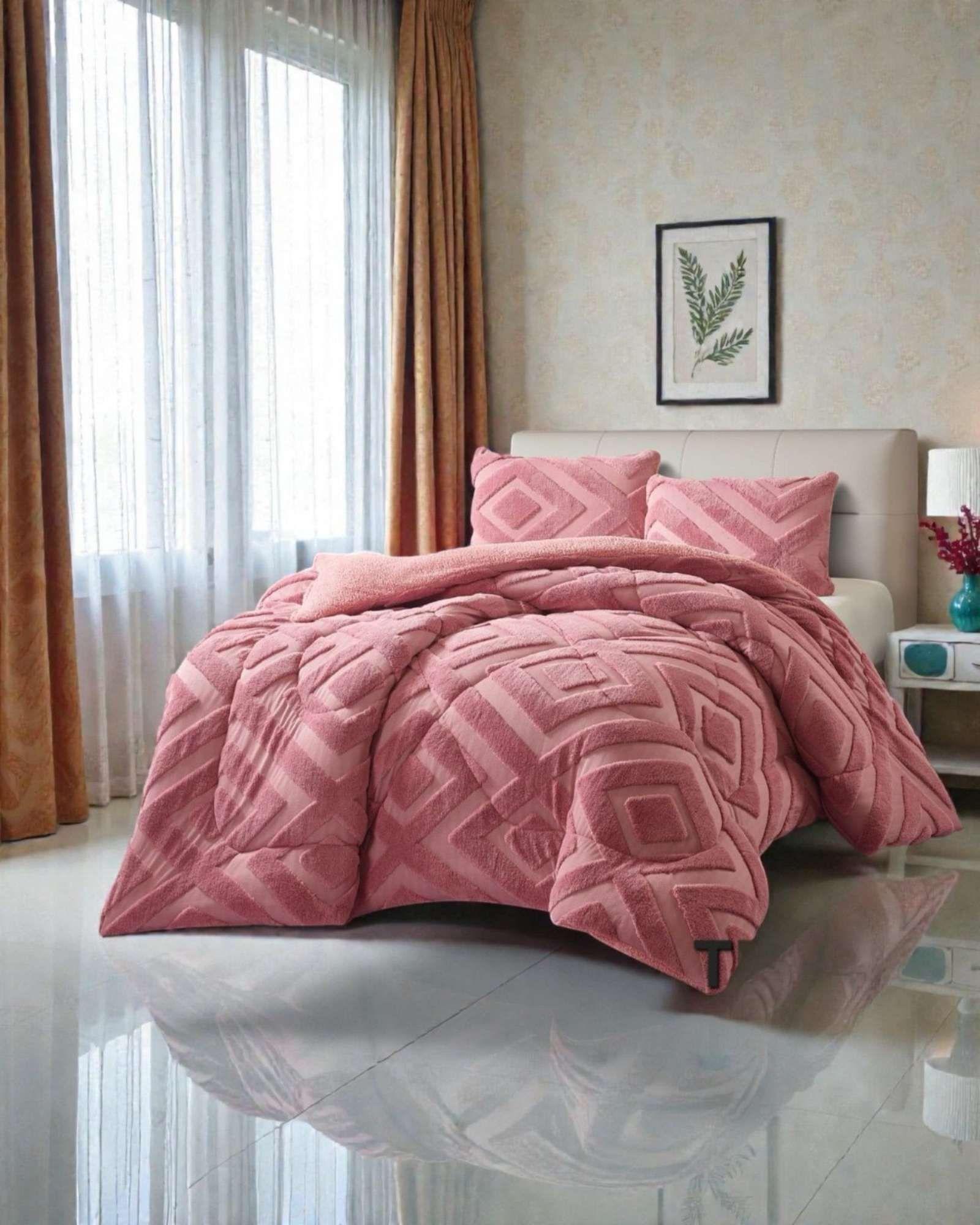 Cubrecama Chiporro Diseño Geometrico  King-3