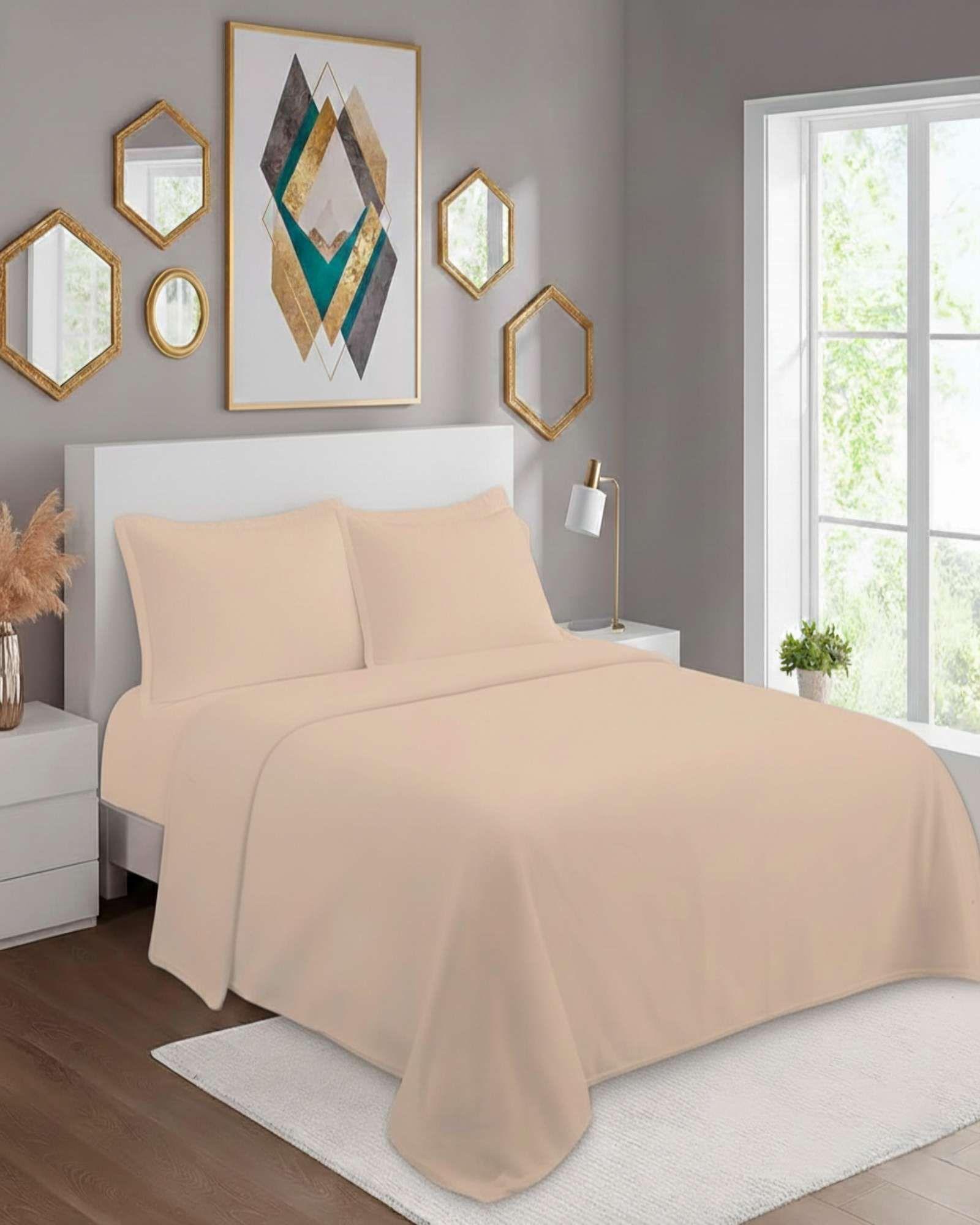 Juego de Sábanas Polar Premium 2 Plazas Térmicas Extra Suaves 07-3