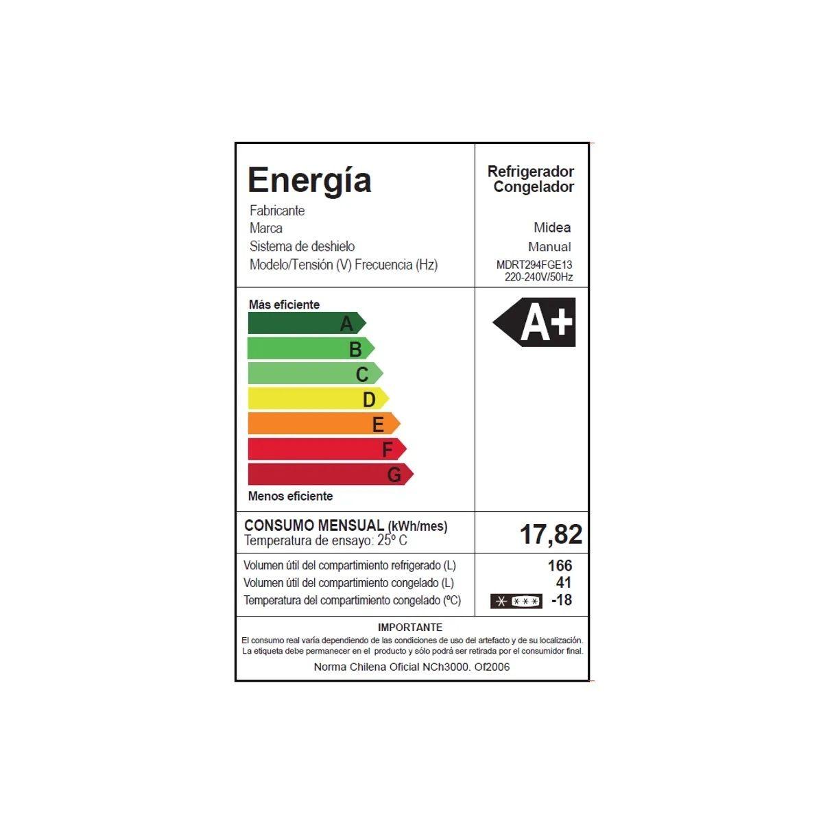 Refrigerador TMF Frío Directo 207 lts-6