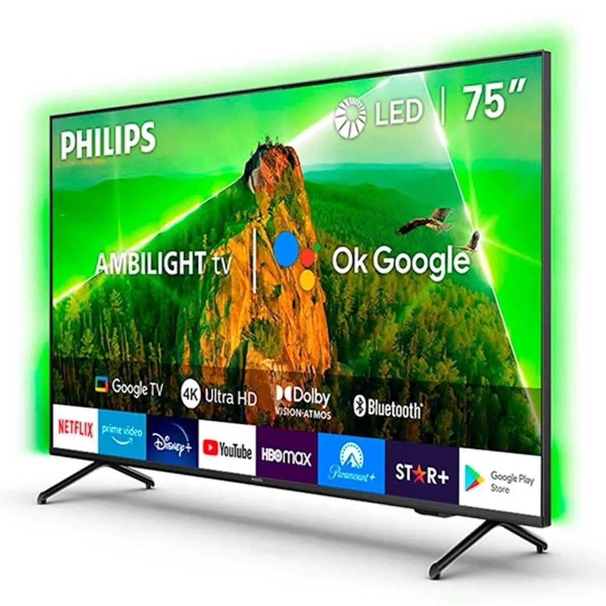 Smart TV Philips 75" 4K UHD Ambilight - Caja Reciclada-2
