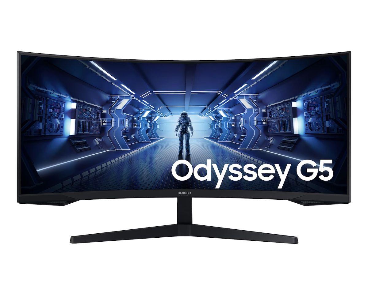 Monitor Samsung Odyssey G5 34” Curvo UWQHD 165Hz-0