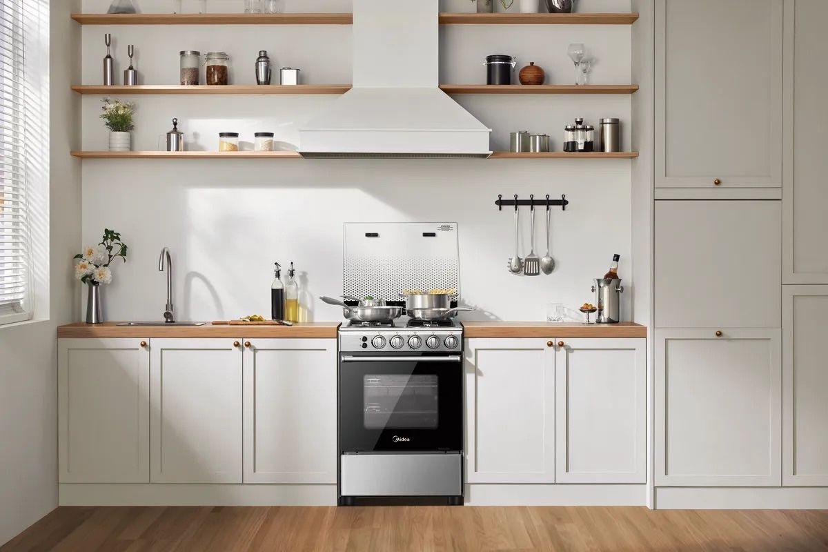 Cocina a Gas 4 Quemadores Silver - OpenBox-6