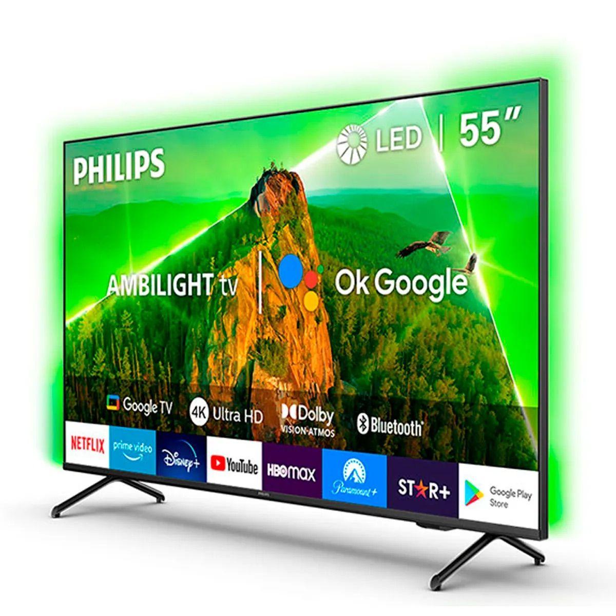 Smart Tv Philips Led Uhd 4k 55" 55pud7908-43-2
