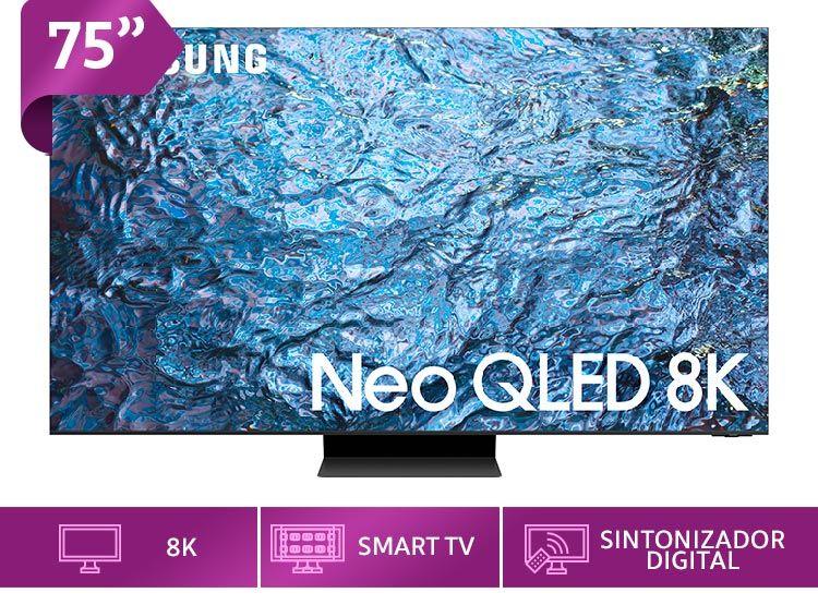 Smart TV Samsung Neo QLED 75" QN900C Series-0