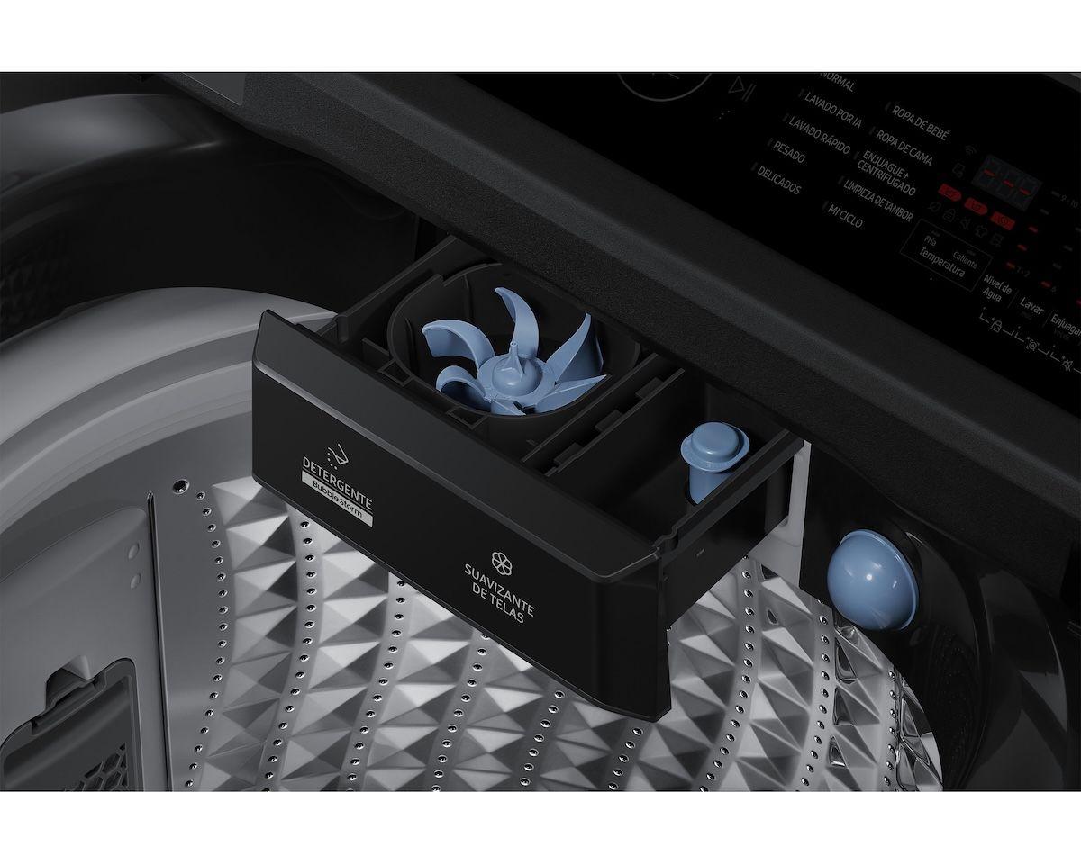 Lavadora Samsung Carga Superior 21 kg, Negro-5