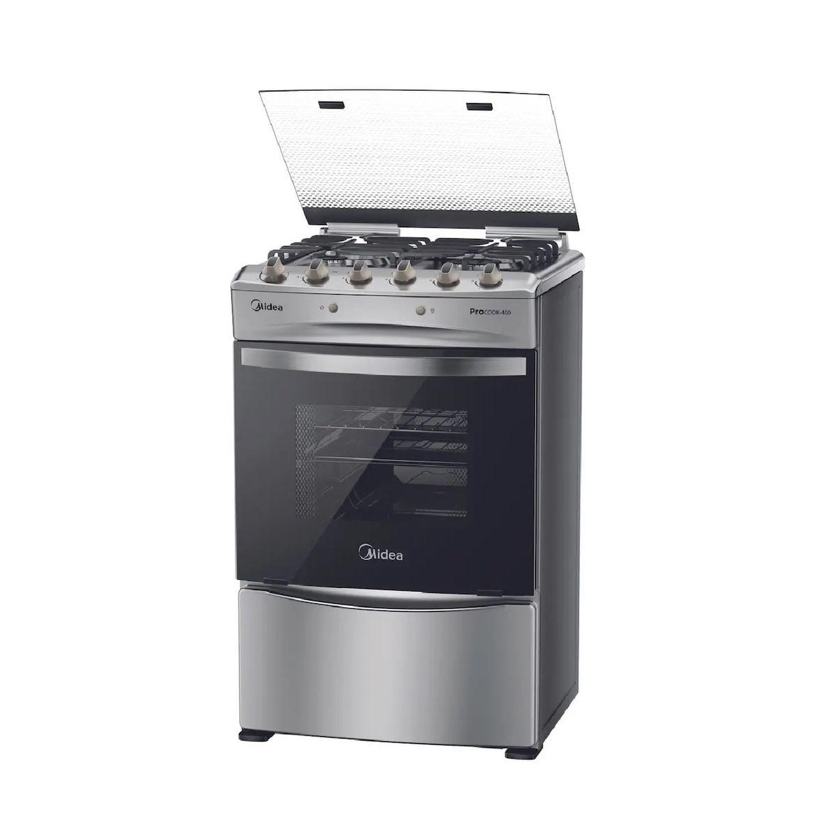 Cocina Midea Gas 4 quemadores MCG-4QPI24NS-2
