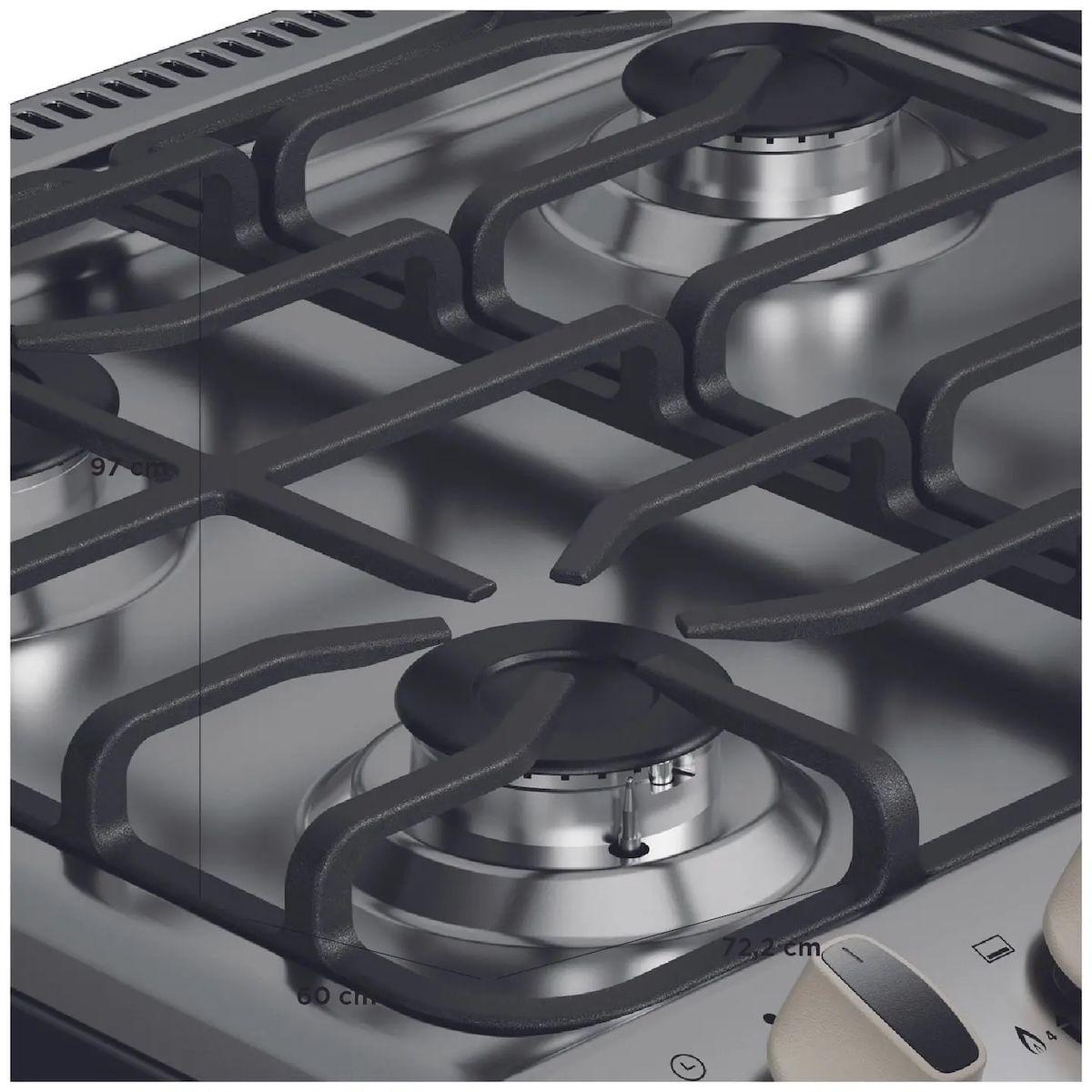 Cocina Midea Gas 4 quemadores MCG-4QPI24NS-5