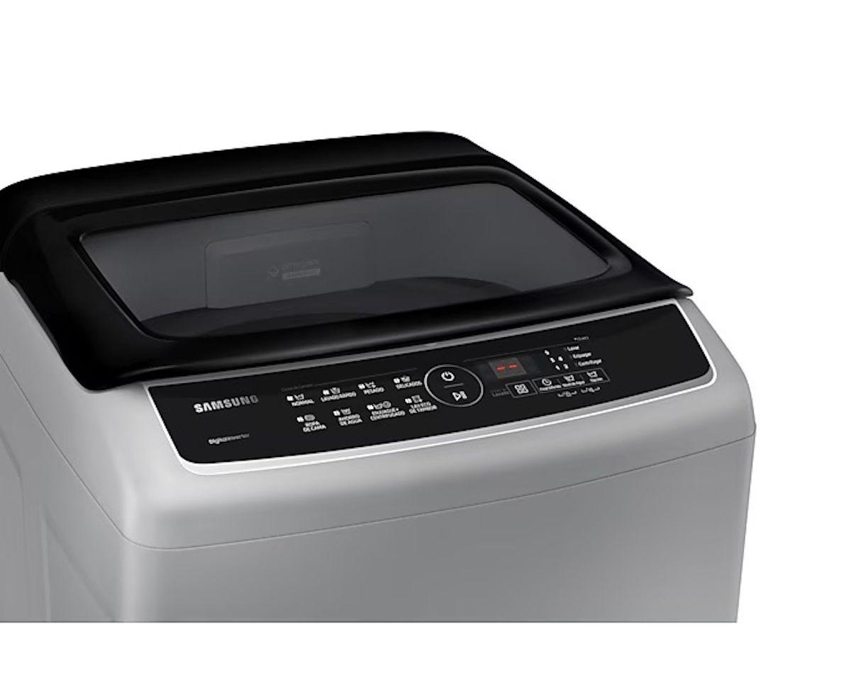 Lavadora de Carga Superior Samsung Digital Inverter de 9 kg-5