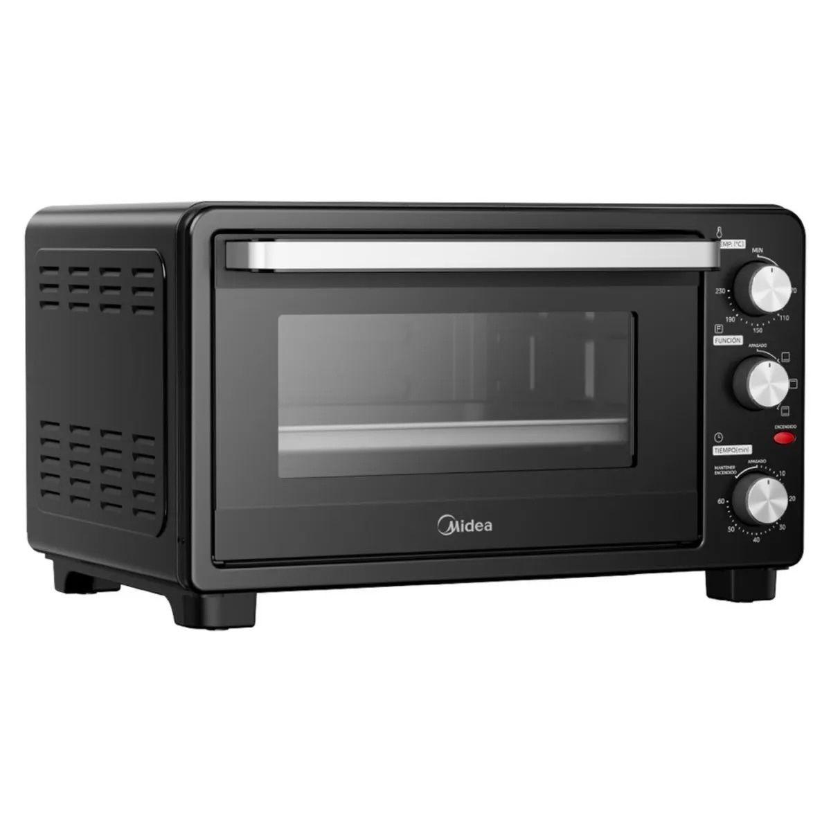 Horno Eléctrico Midea MTO-25GBK 25 Litros Negro 1500W-2