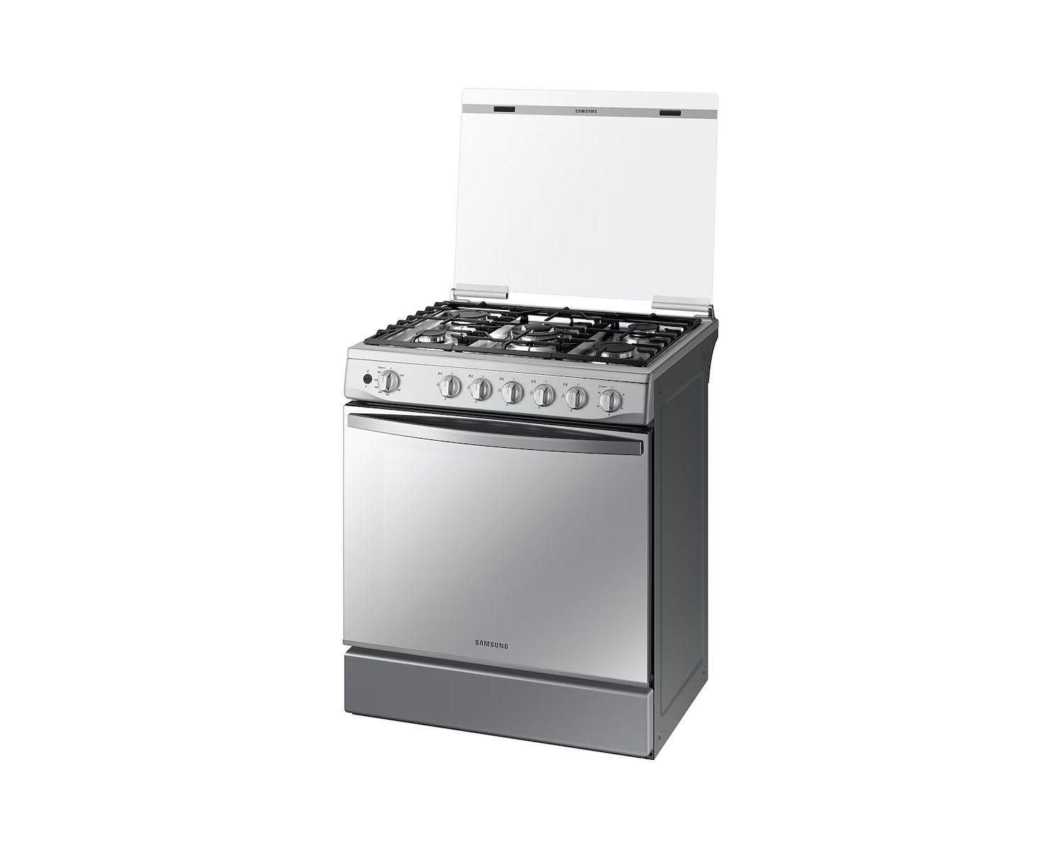Cocina Gas Samsung 5 Platos Quemador Triple potencia-OPENBOX-3