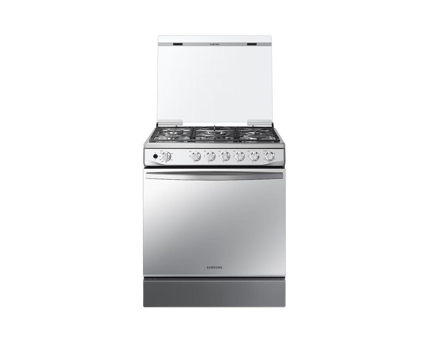 Cocina Gas Samsung 5 Platos Quemador Triple potencia-OPENBOX-6