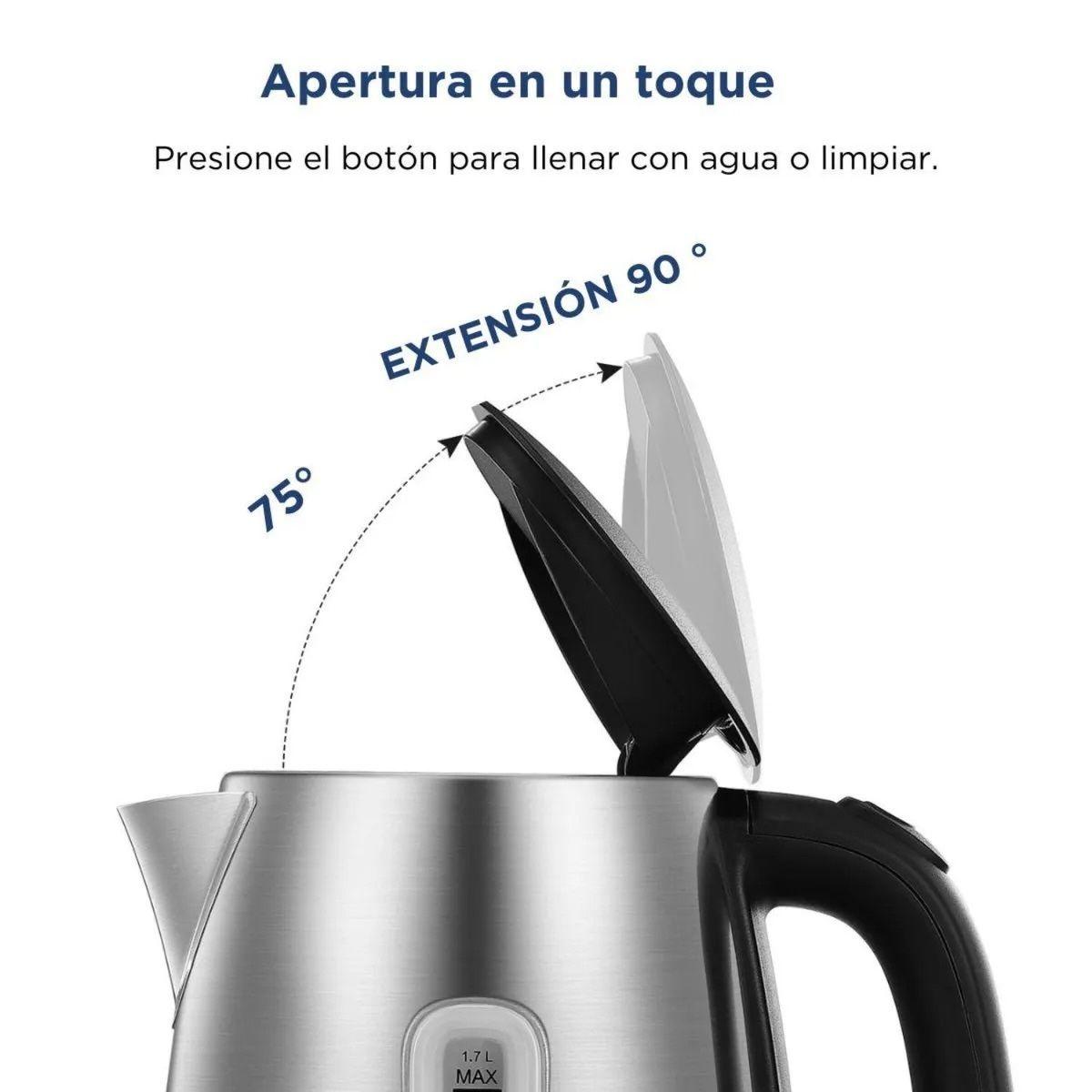 Hervidor Midea MK-17S42B 1,7 Litros Acero Inoxidable-4