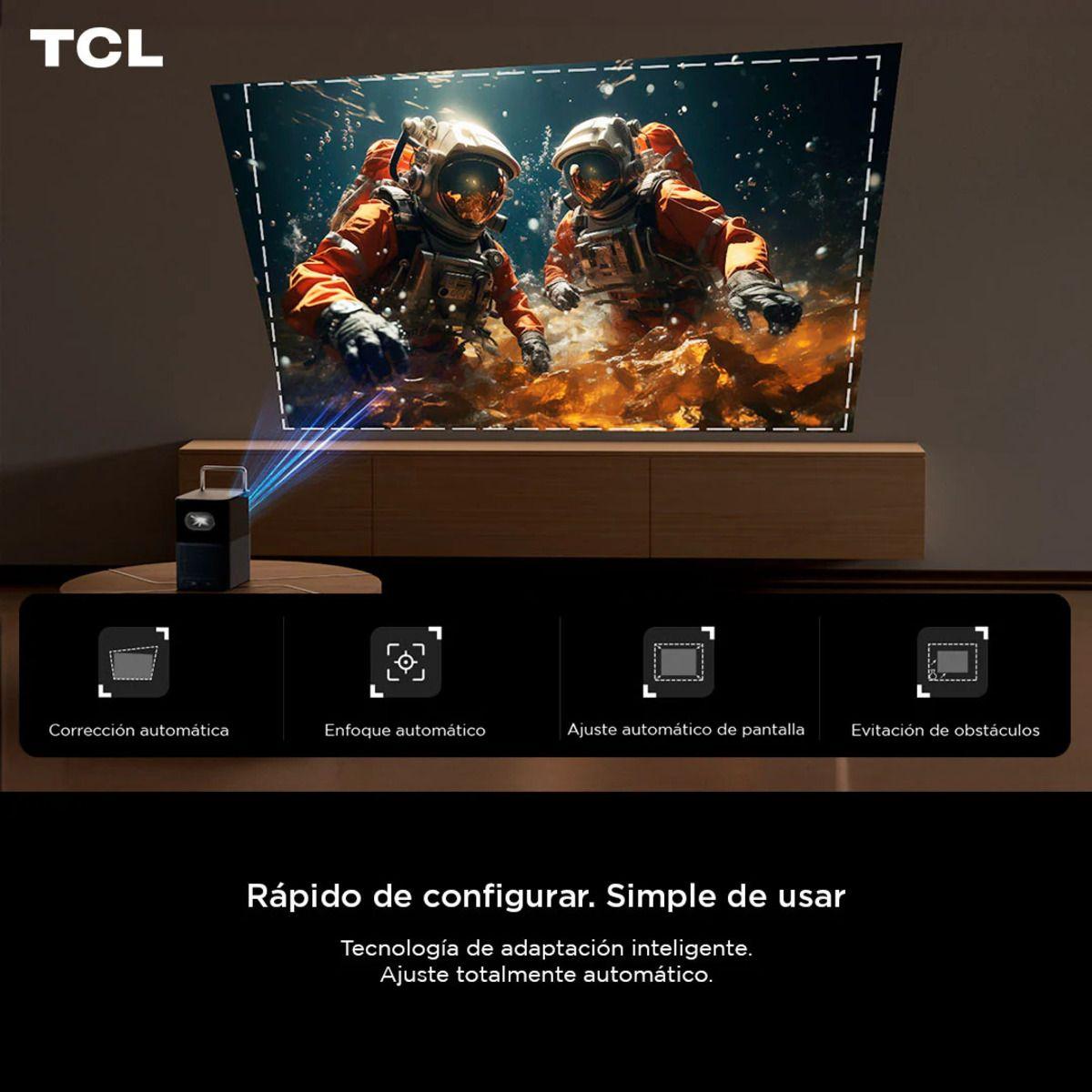Proyector Smart TCL A1 Google TV P3801S-3ALCCL11 Full HD-2