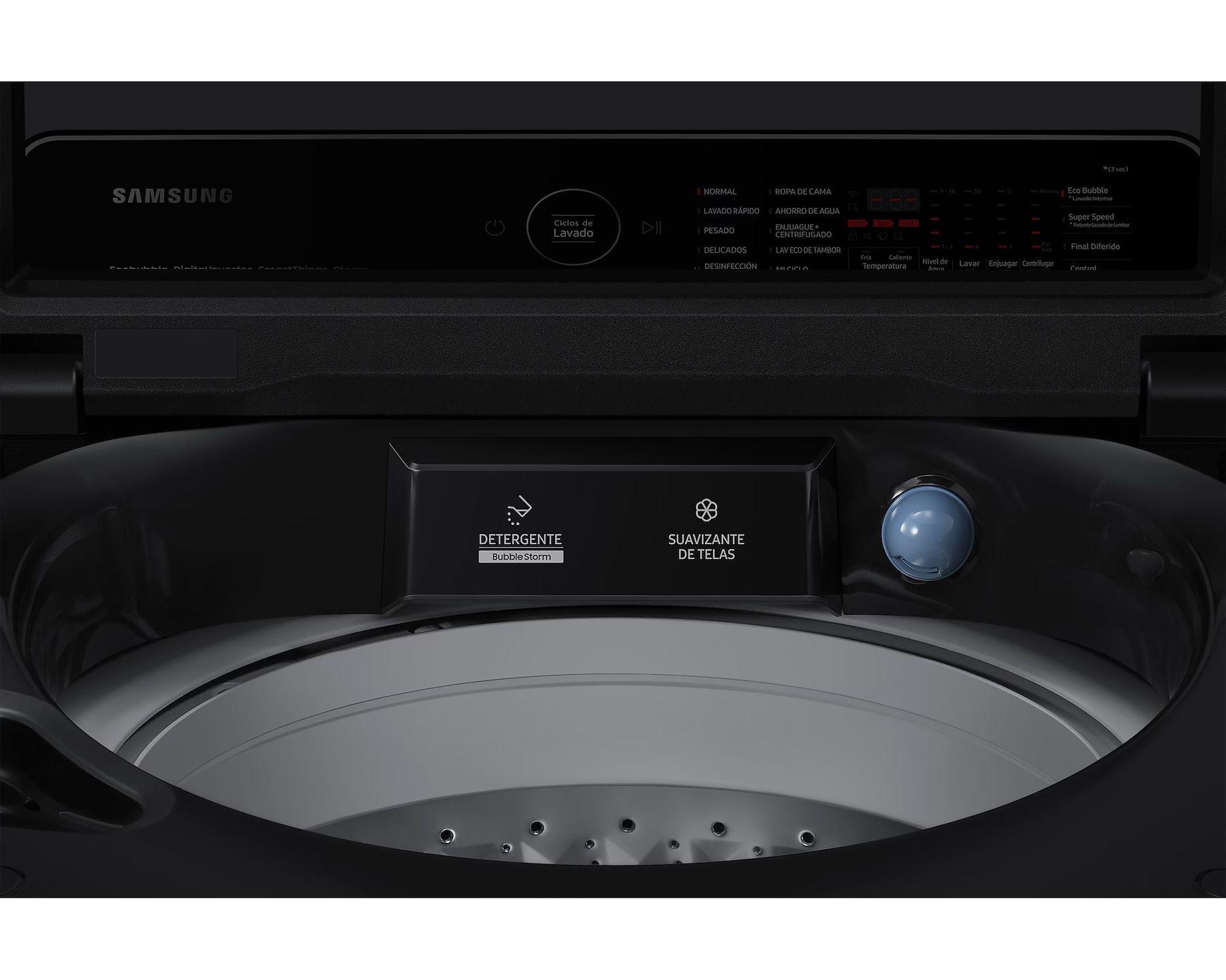 Lavadora automática 21 kgSamsung WA21CG6886BVZS-3