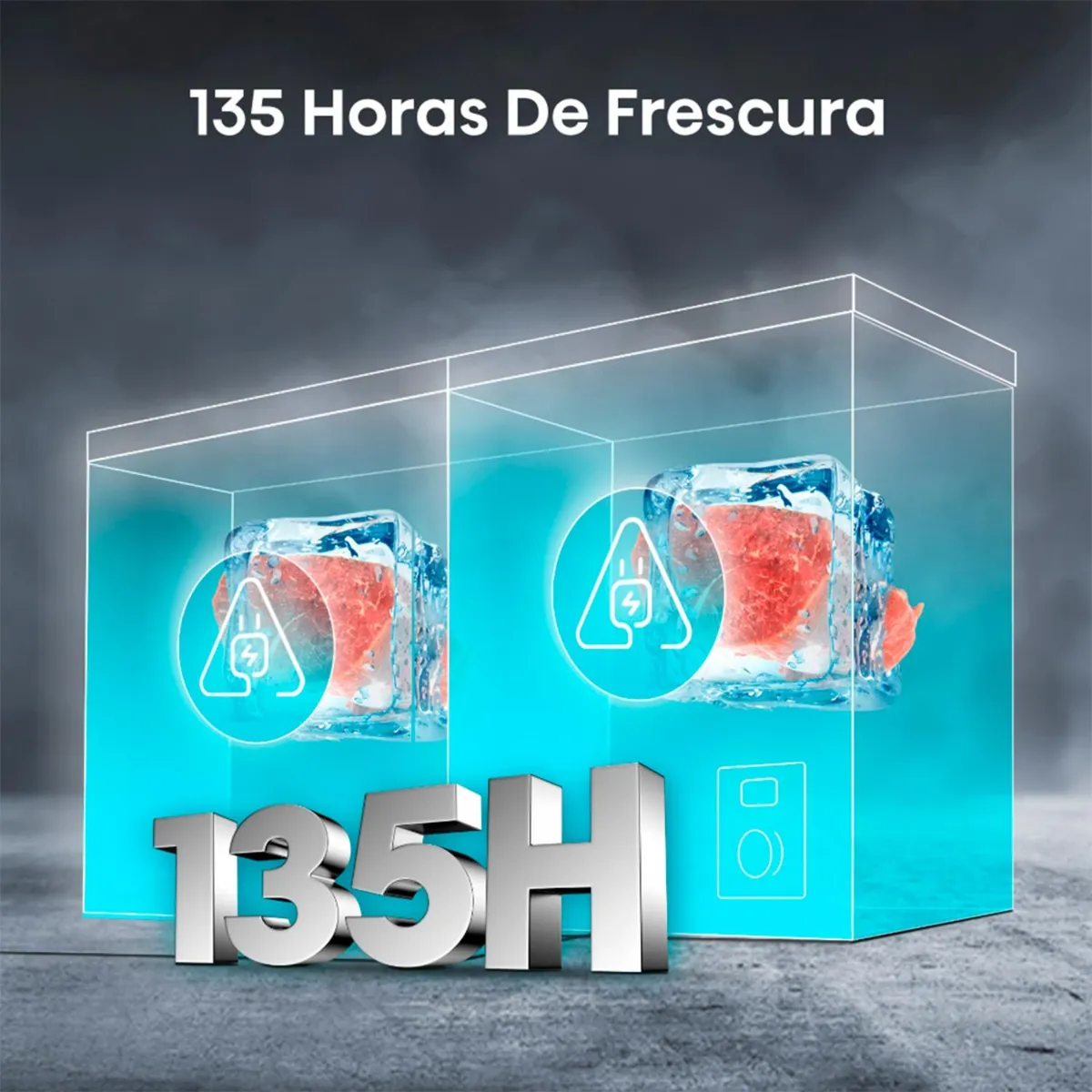 Freezer Horizontal Hisense FT125D4AW1 95 L Blanco-4
